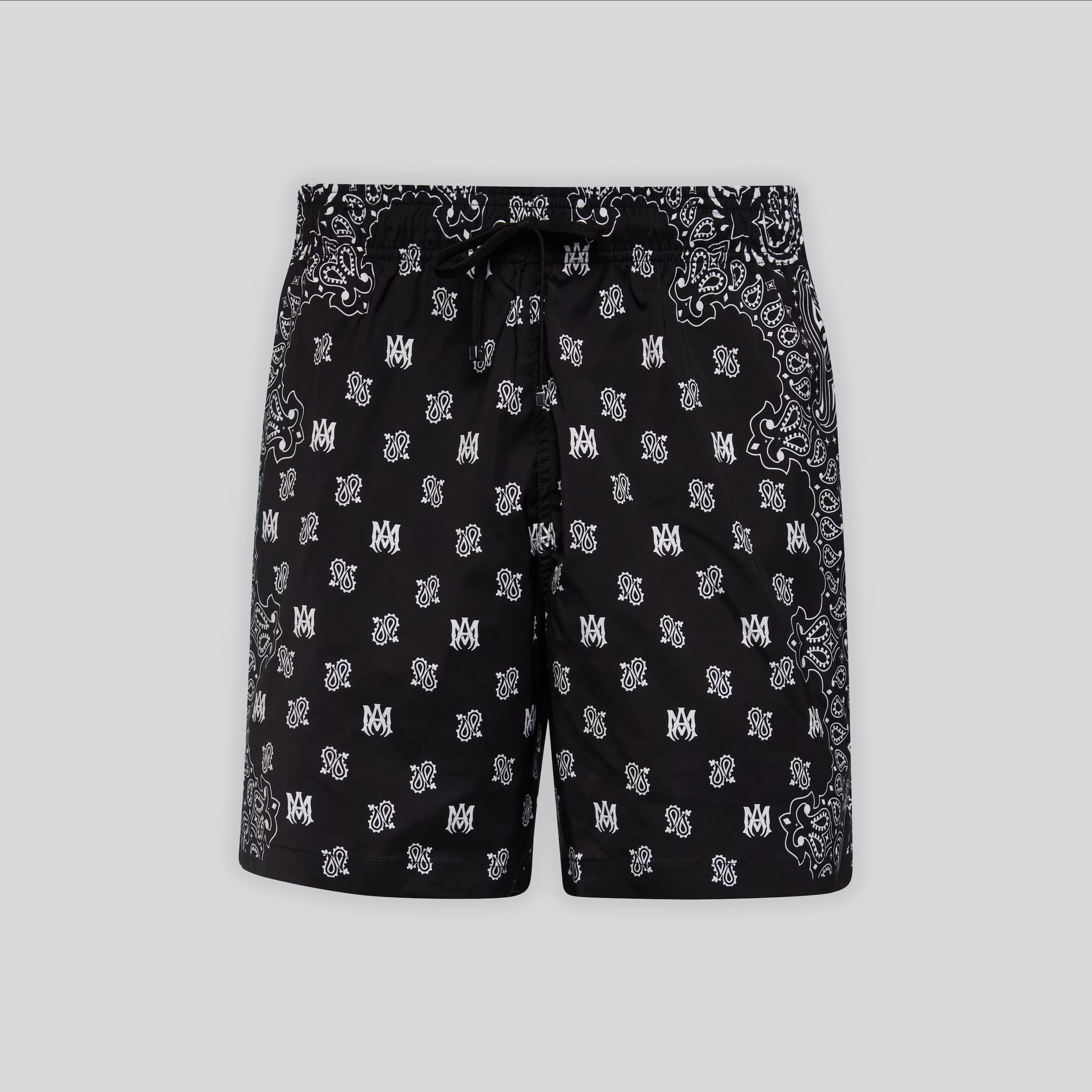 Pantaloneta Negra AMIRI Amiri Monogram