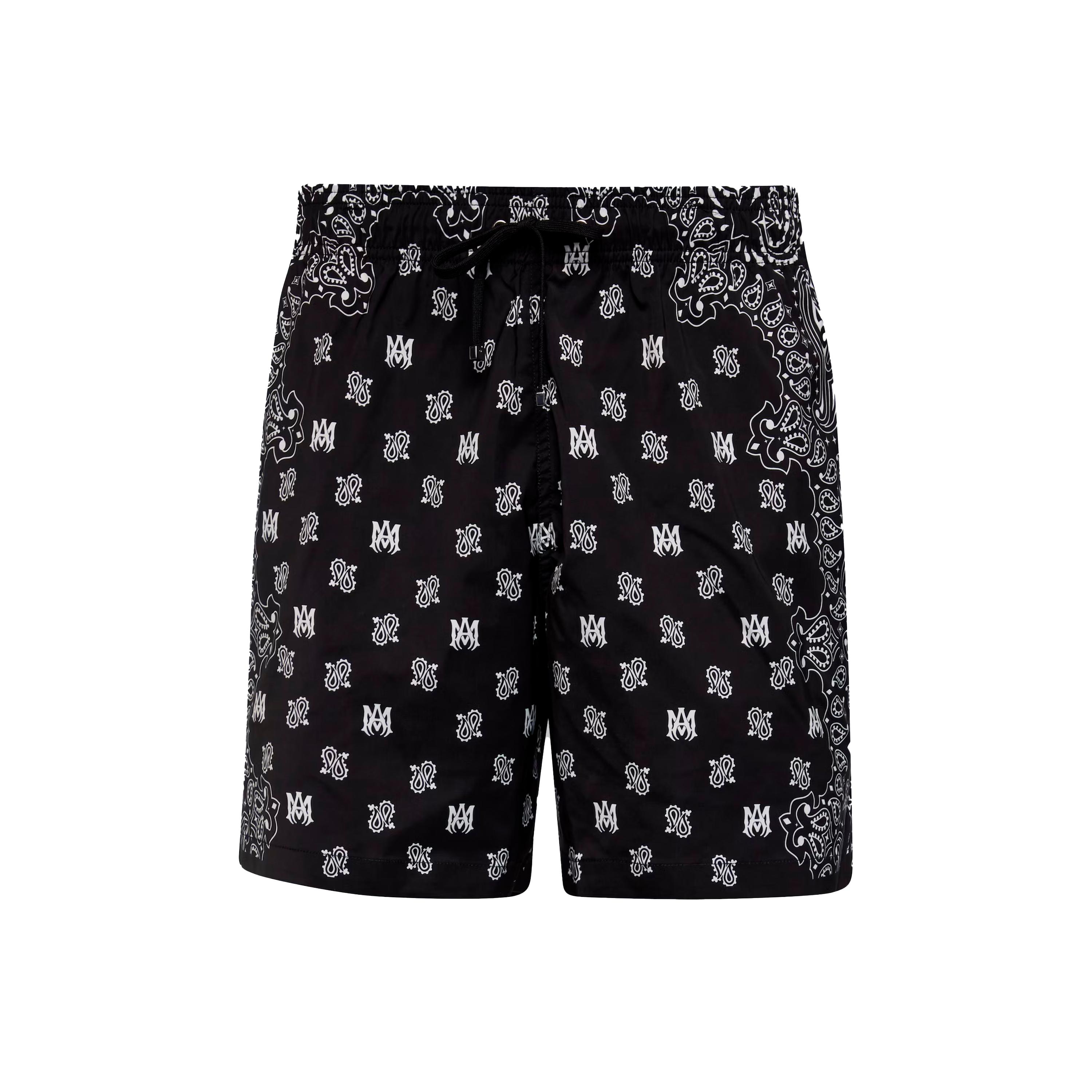 Pantaloneta Negra AMIRI Amiri Monogram