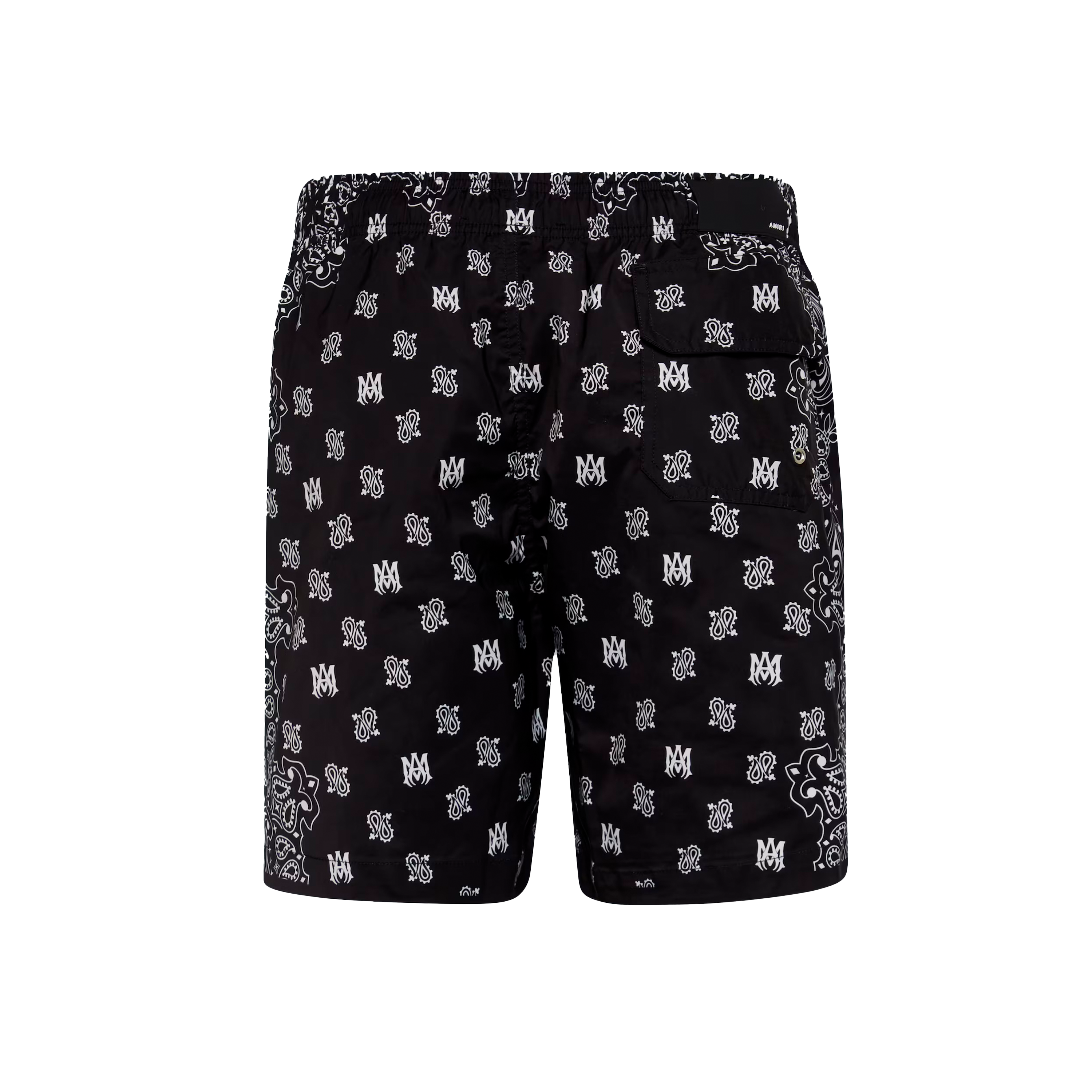 Pantaloneta Negra AMIRI Amiri Monogram