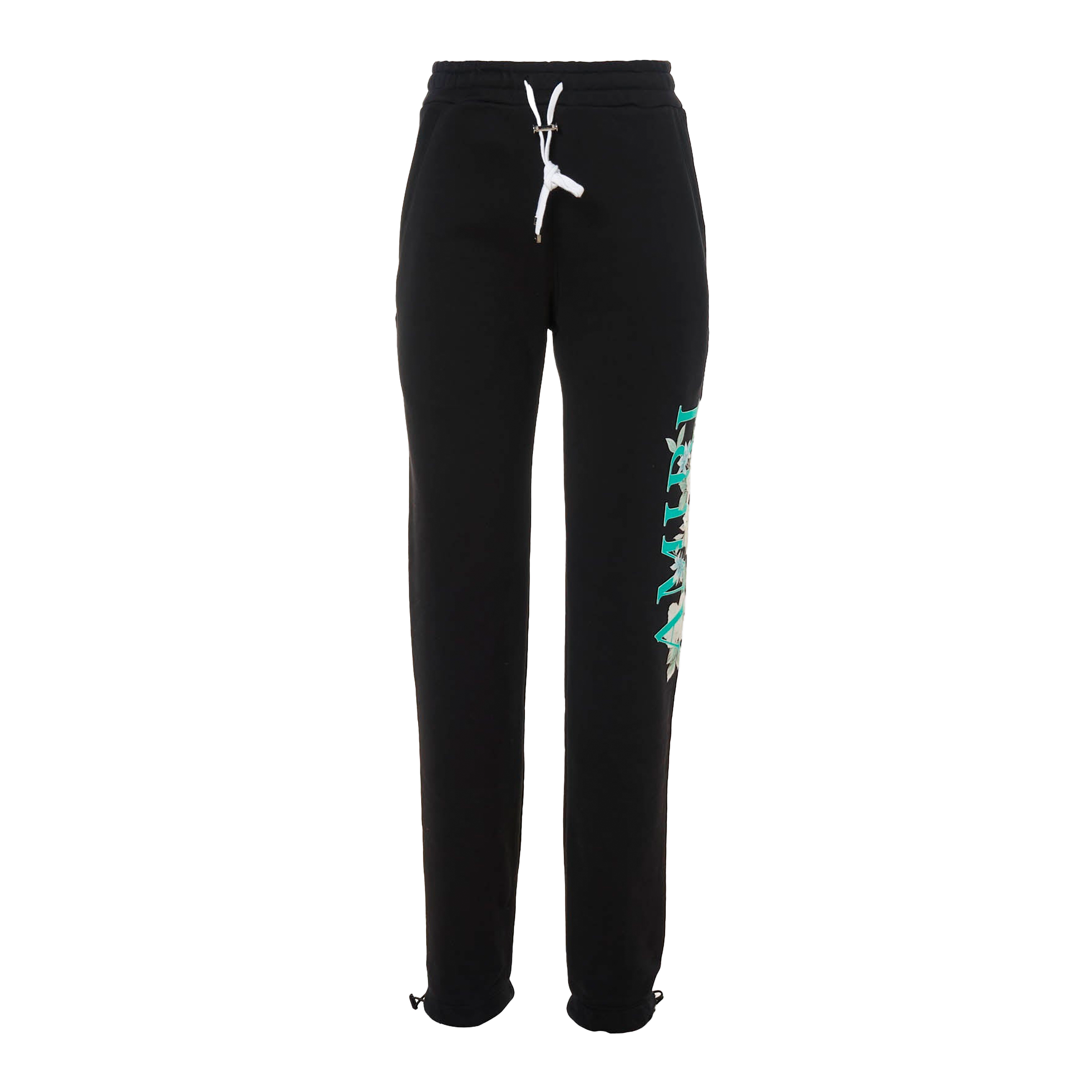 Sudadera Negra AMIRI Logo Flower