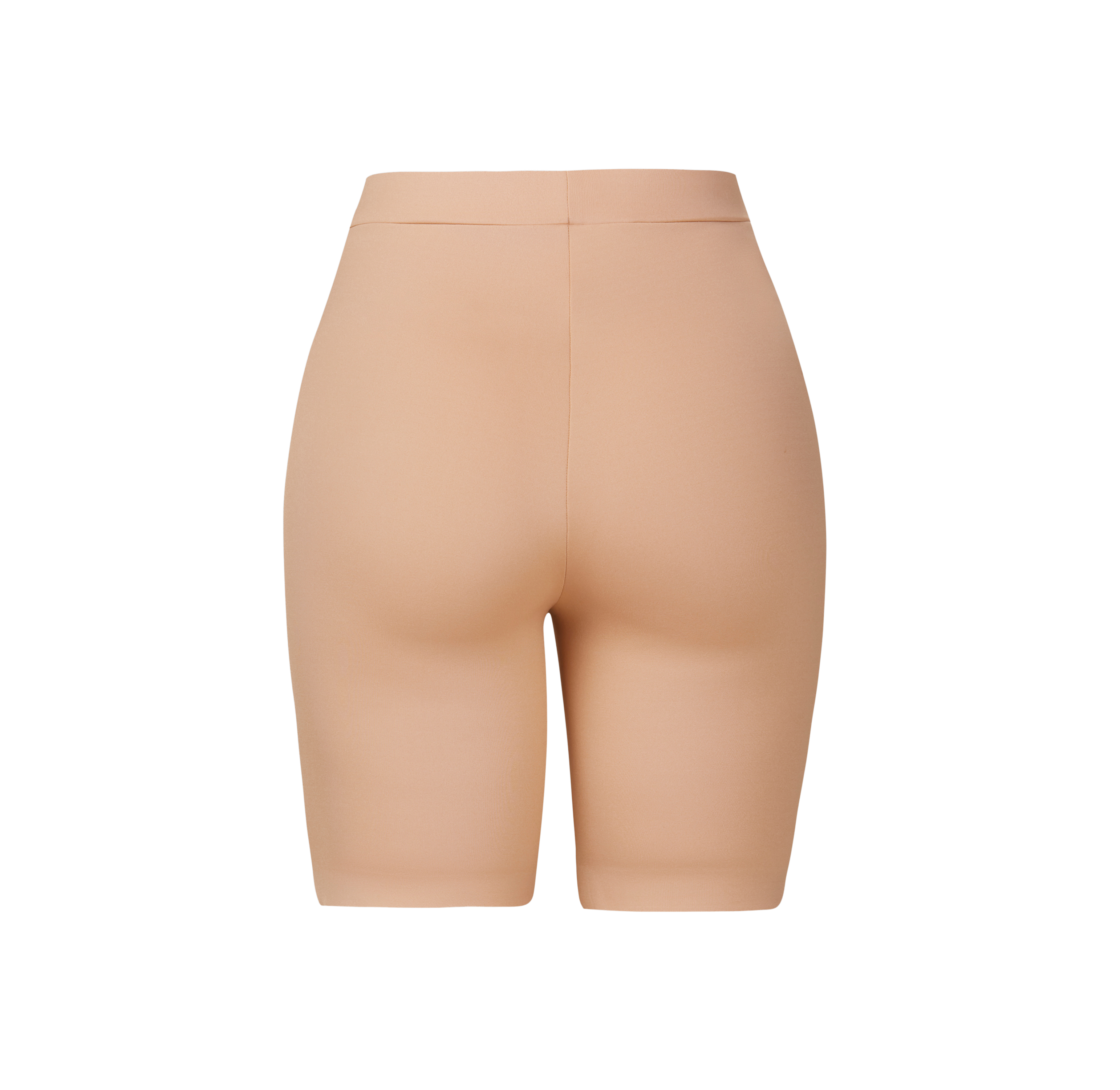 Legging Tipo Biker Marrón Off-White Cropped