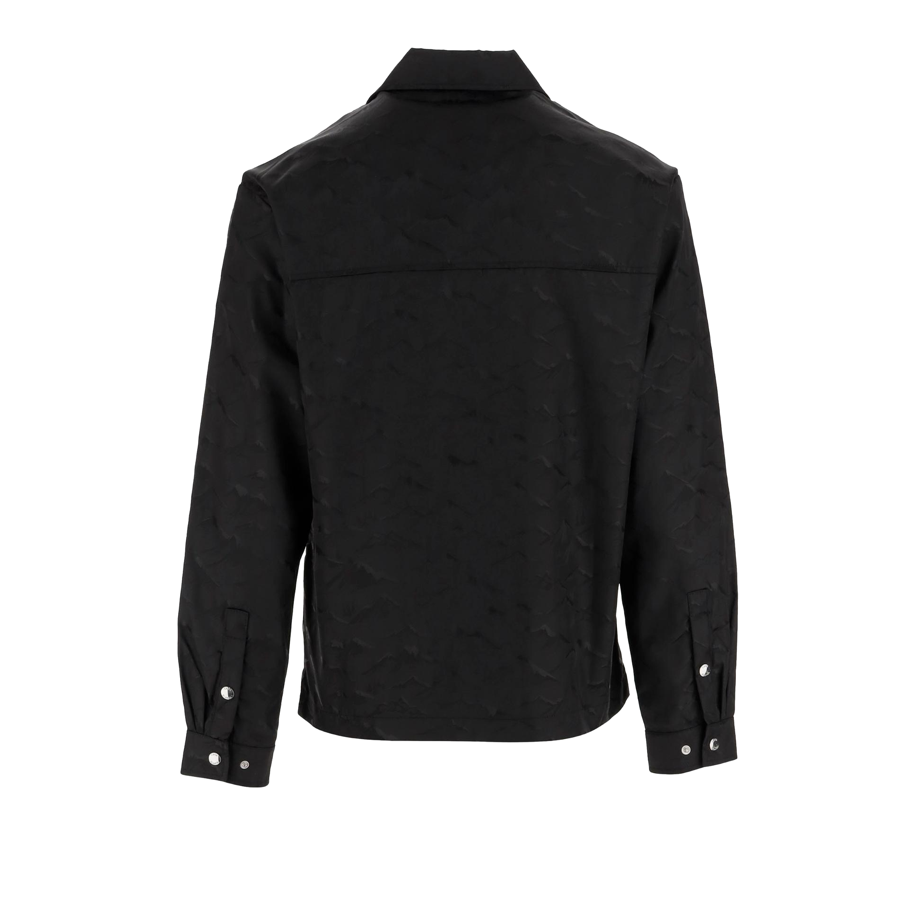 Camisa Negra Casablanca Mountain Camo Zip
