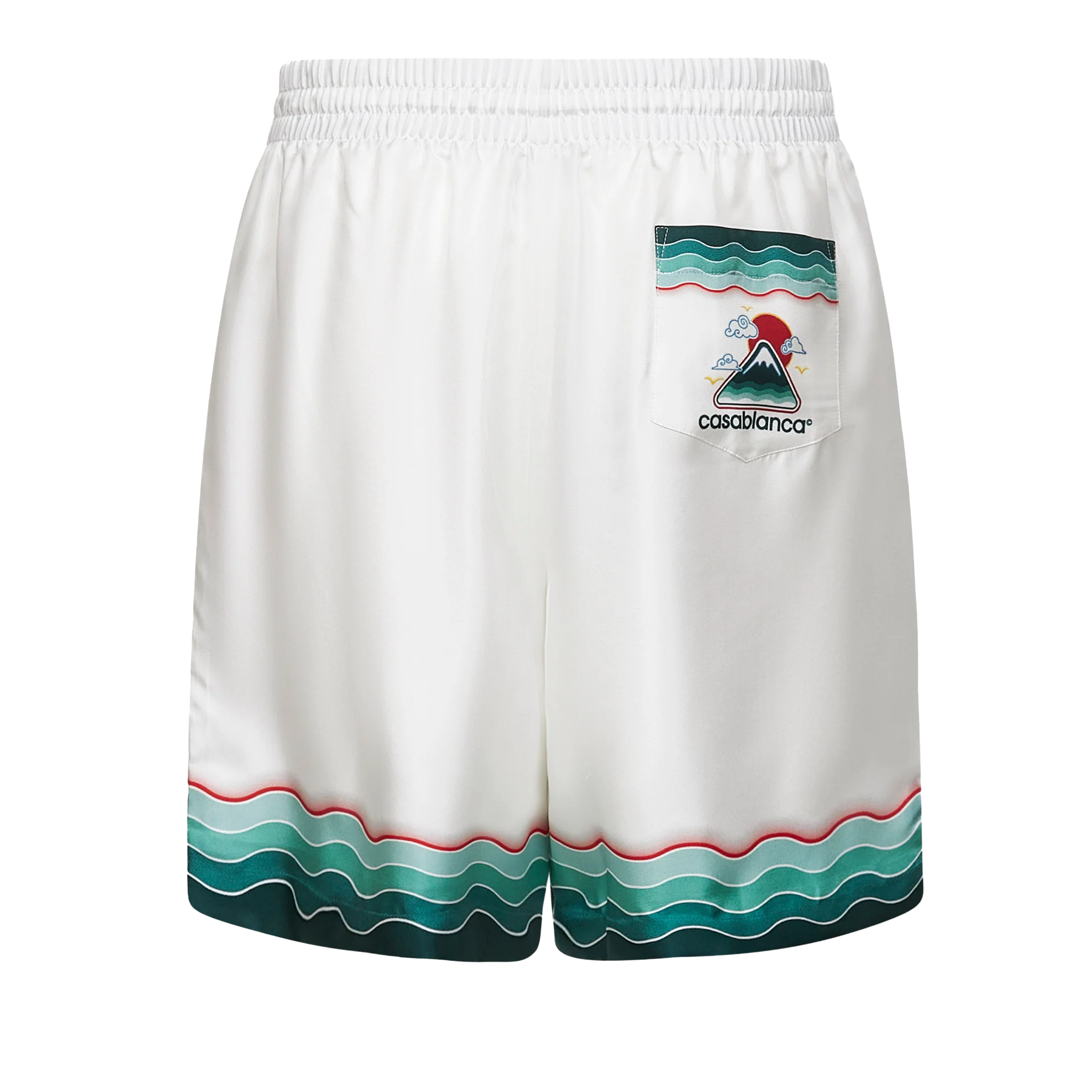 Short Blanco Casablanca Montagne Ondulee