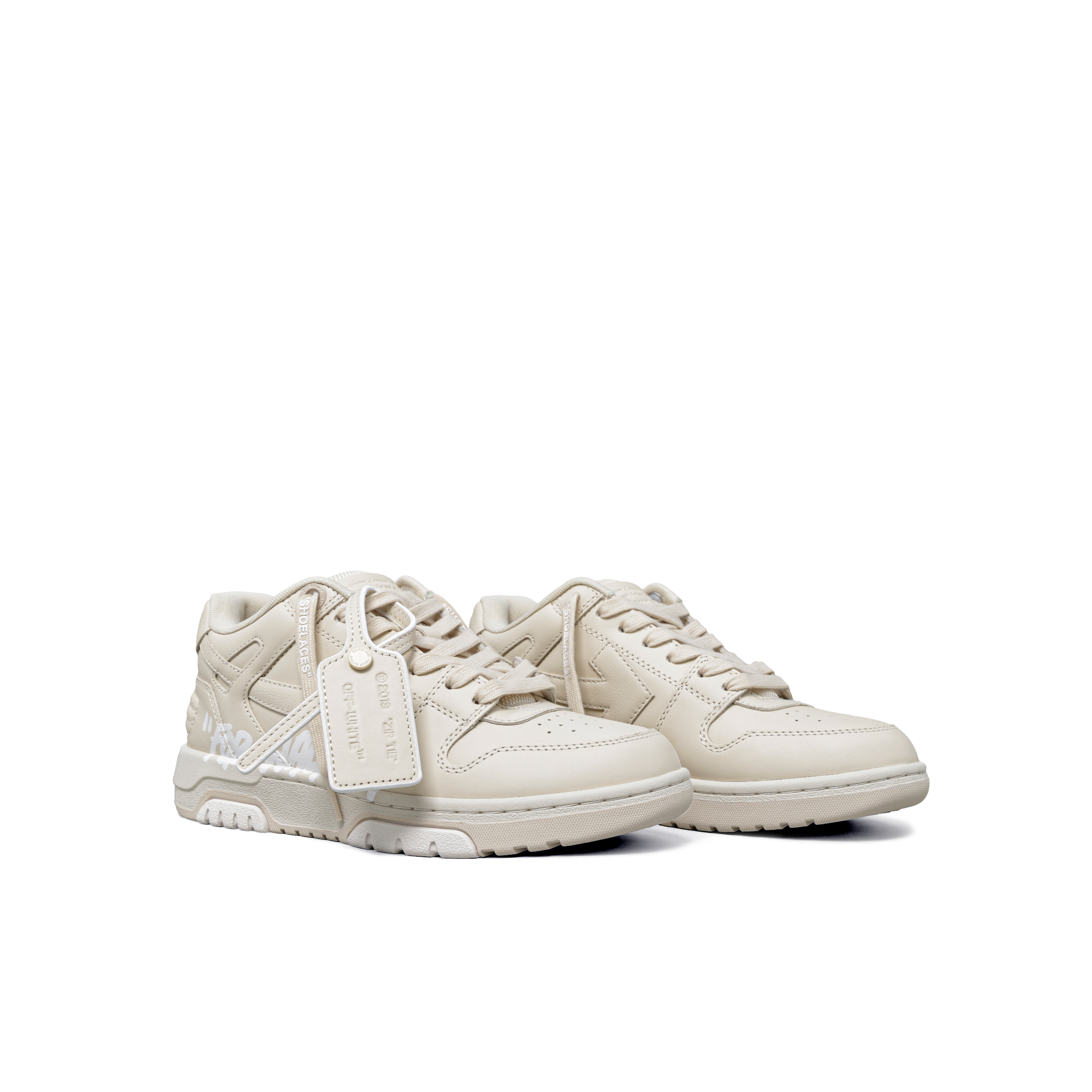 Sneakers Beige Off-White OOO For Walking