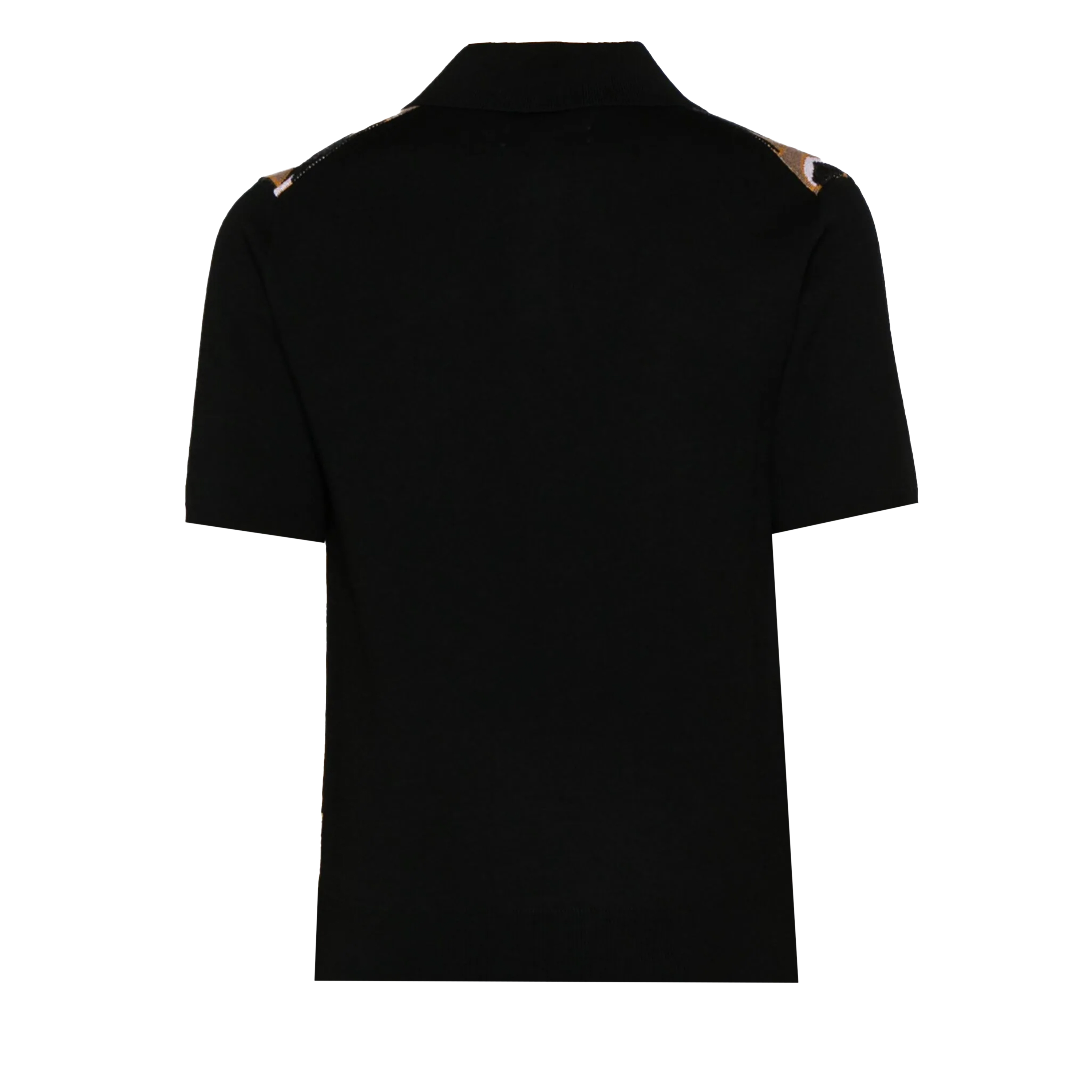 Camiseta Tipo Polo Negro AMIRI Repeat