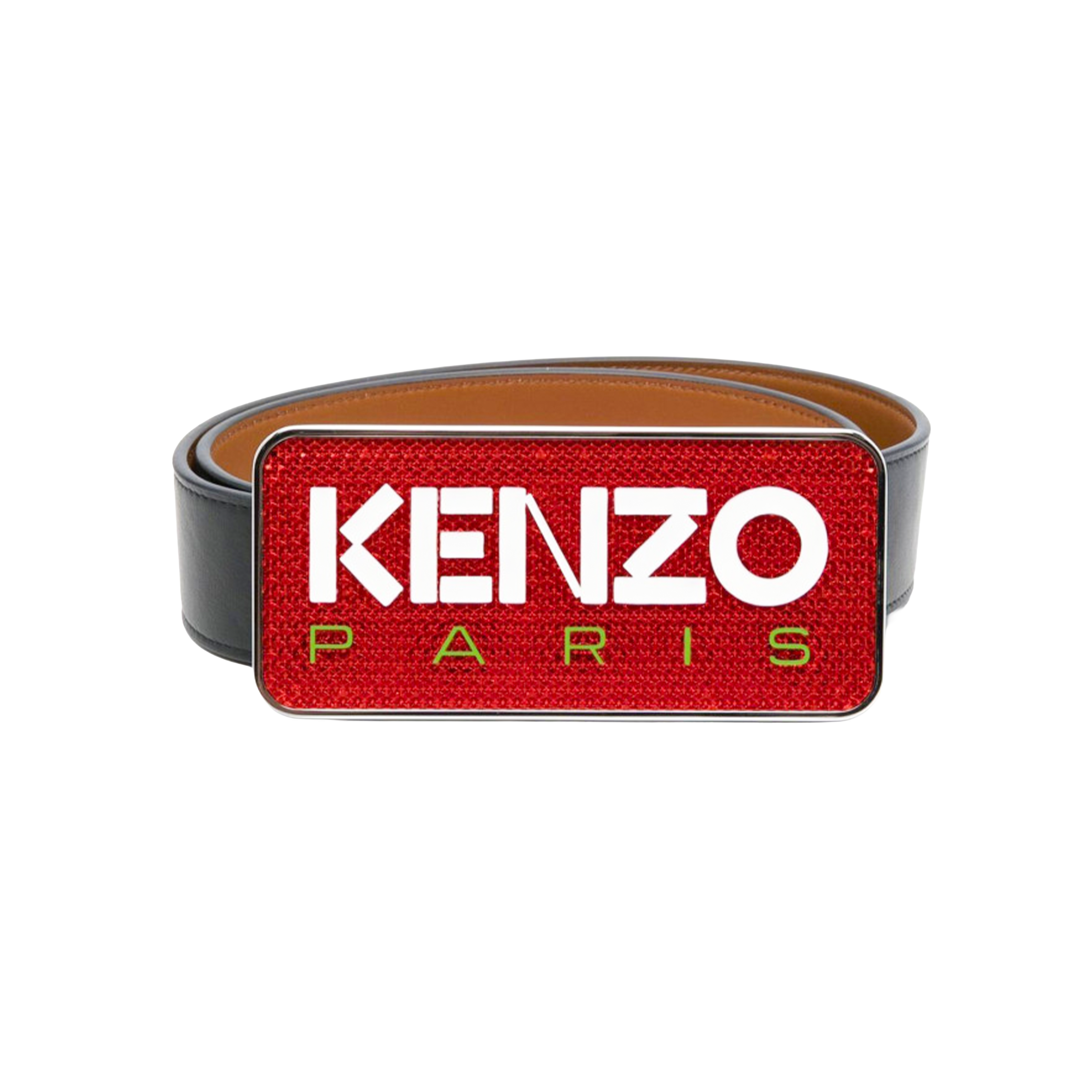 Cinturón Negro Kenzo Red Logo
