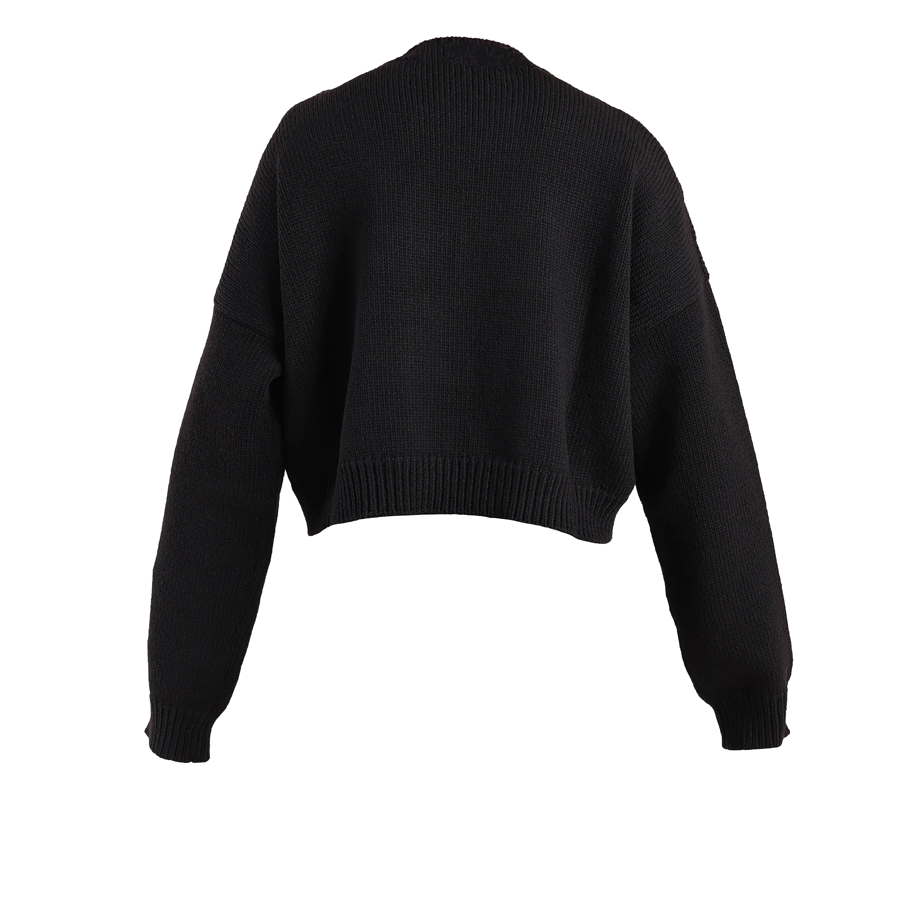 Suéter Negro Balmain Paris Logo