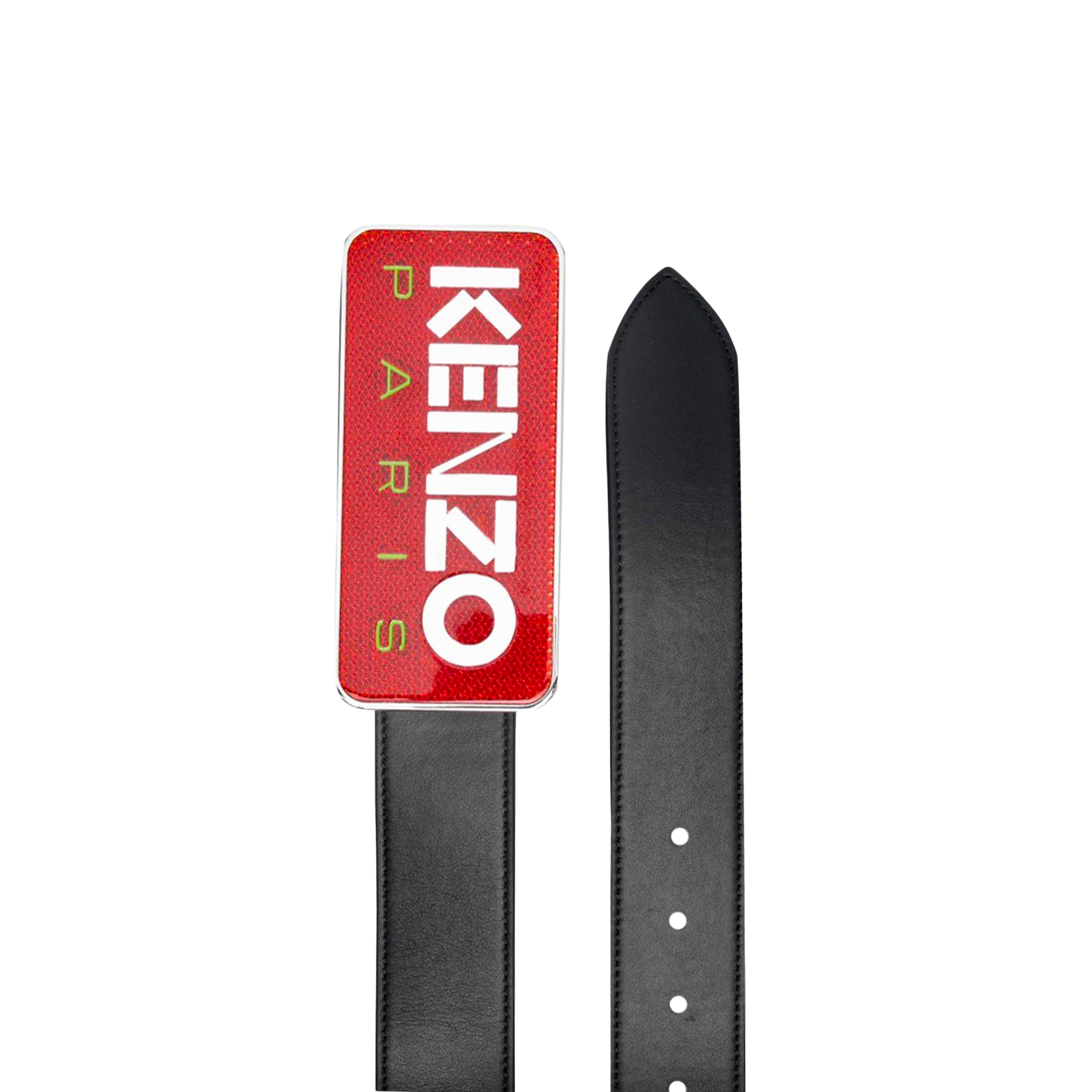 Cinturón Negro Kenzo Red Logo