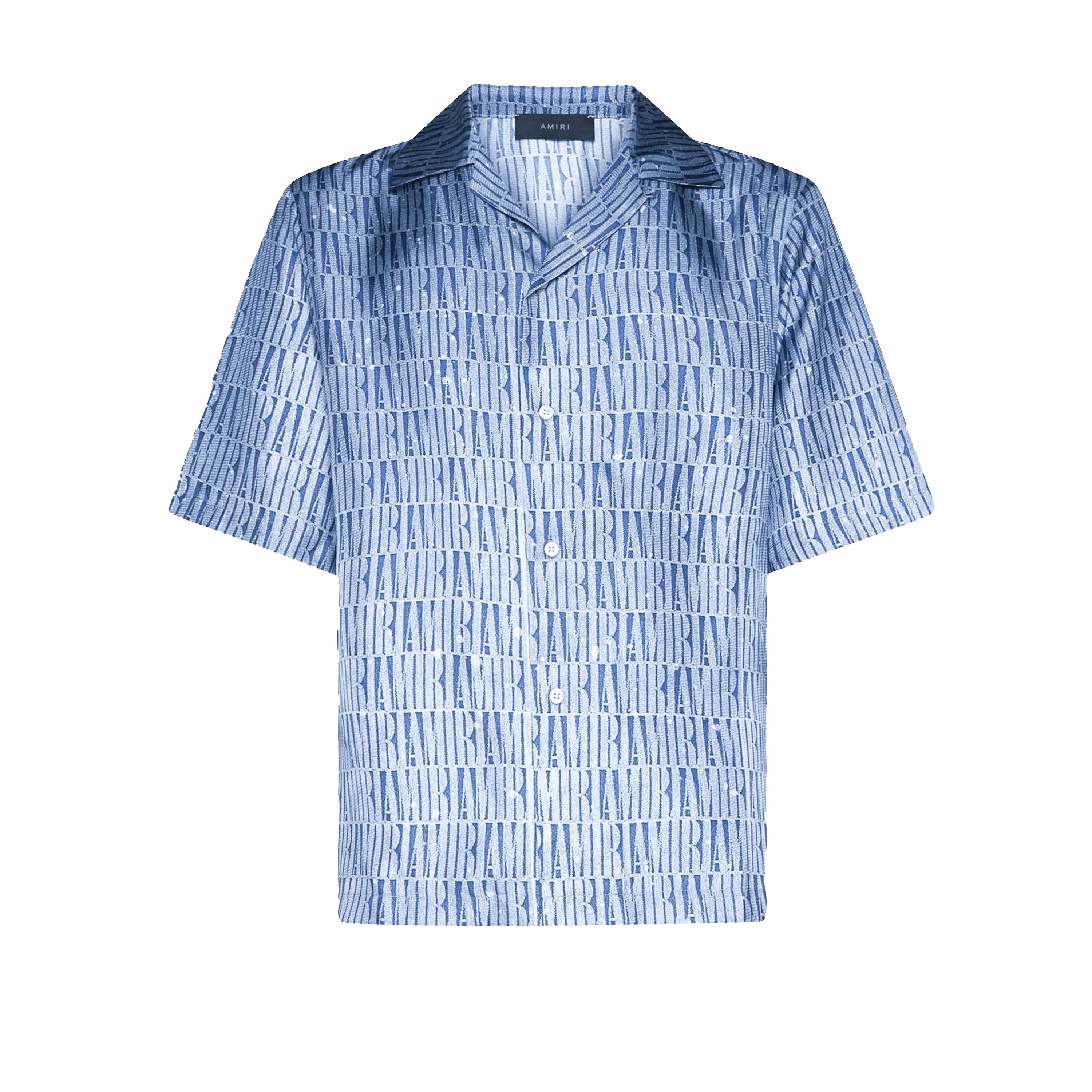 Camisa Azul AMIRI Monogram