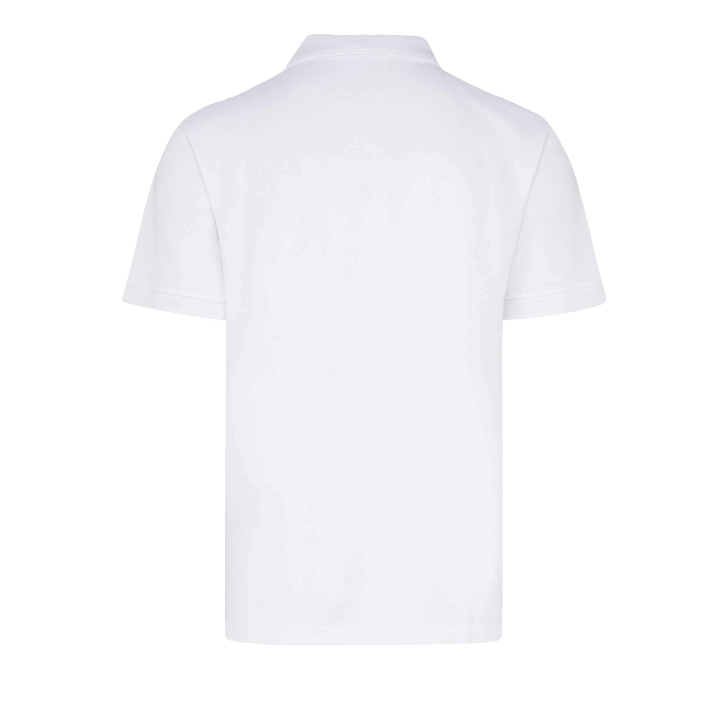 Camiseta Tipo Polo Blanca Kenzo Paris Verde Logo