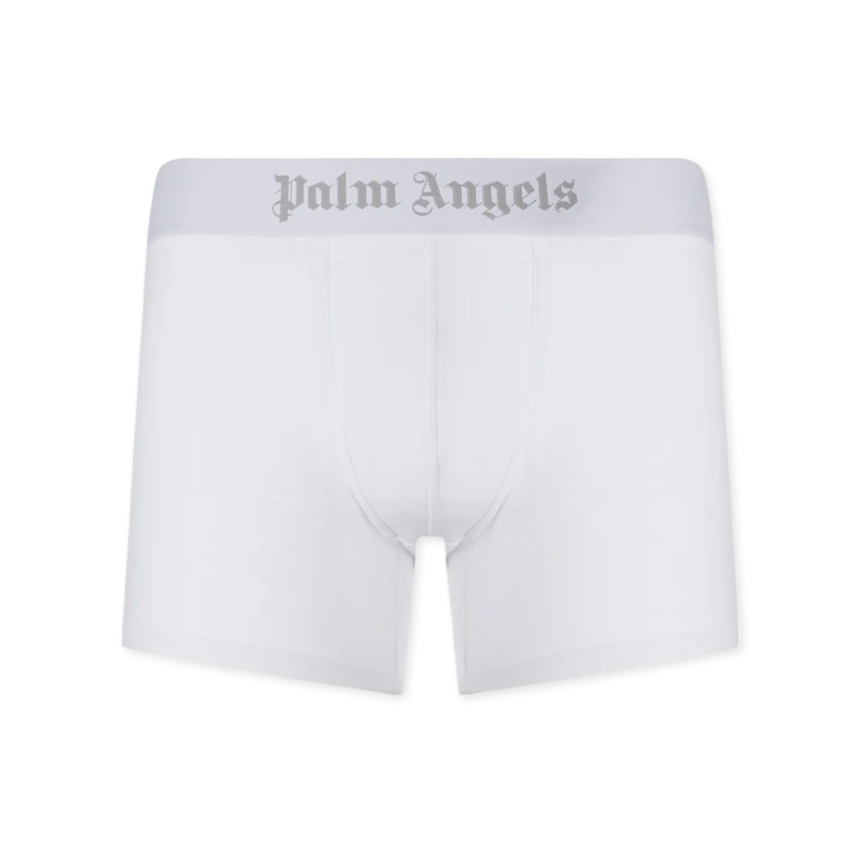 Boxer Blanco Palm Angels Gris Logo Band