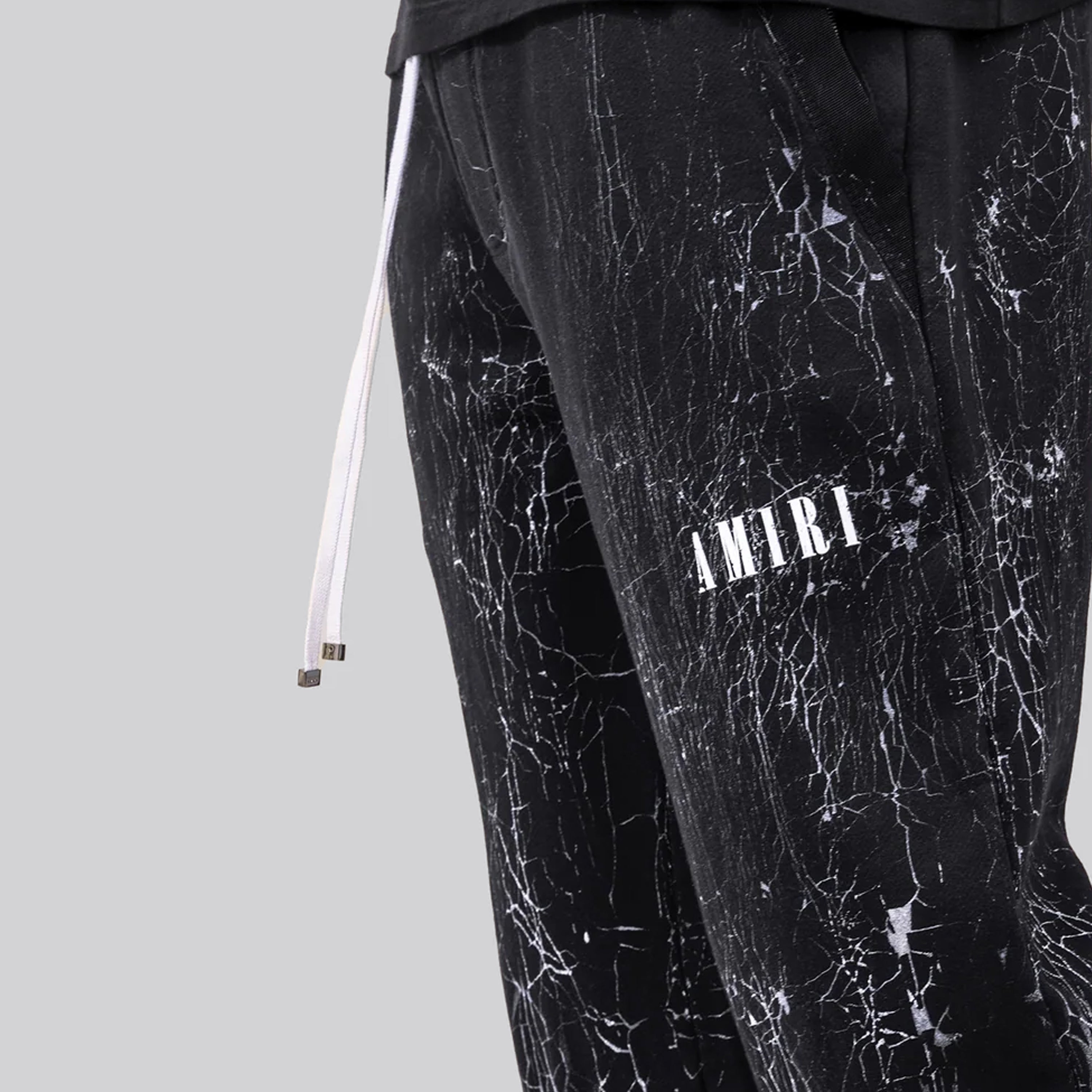 Jogger Negro AMIRI Cracked