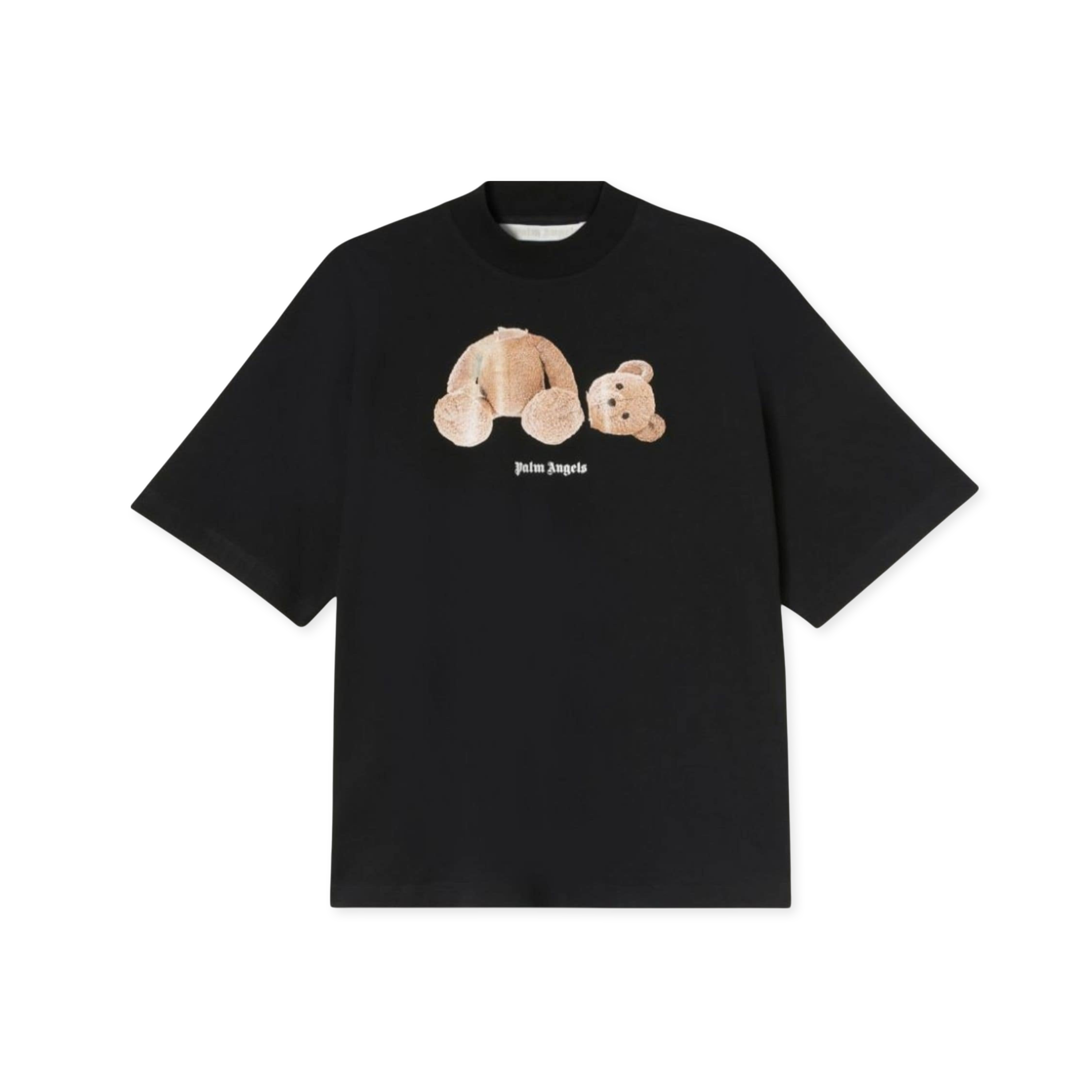 Camiseta Negra Palm Angels Teddy Bear