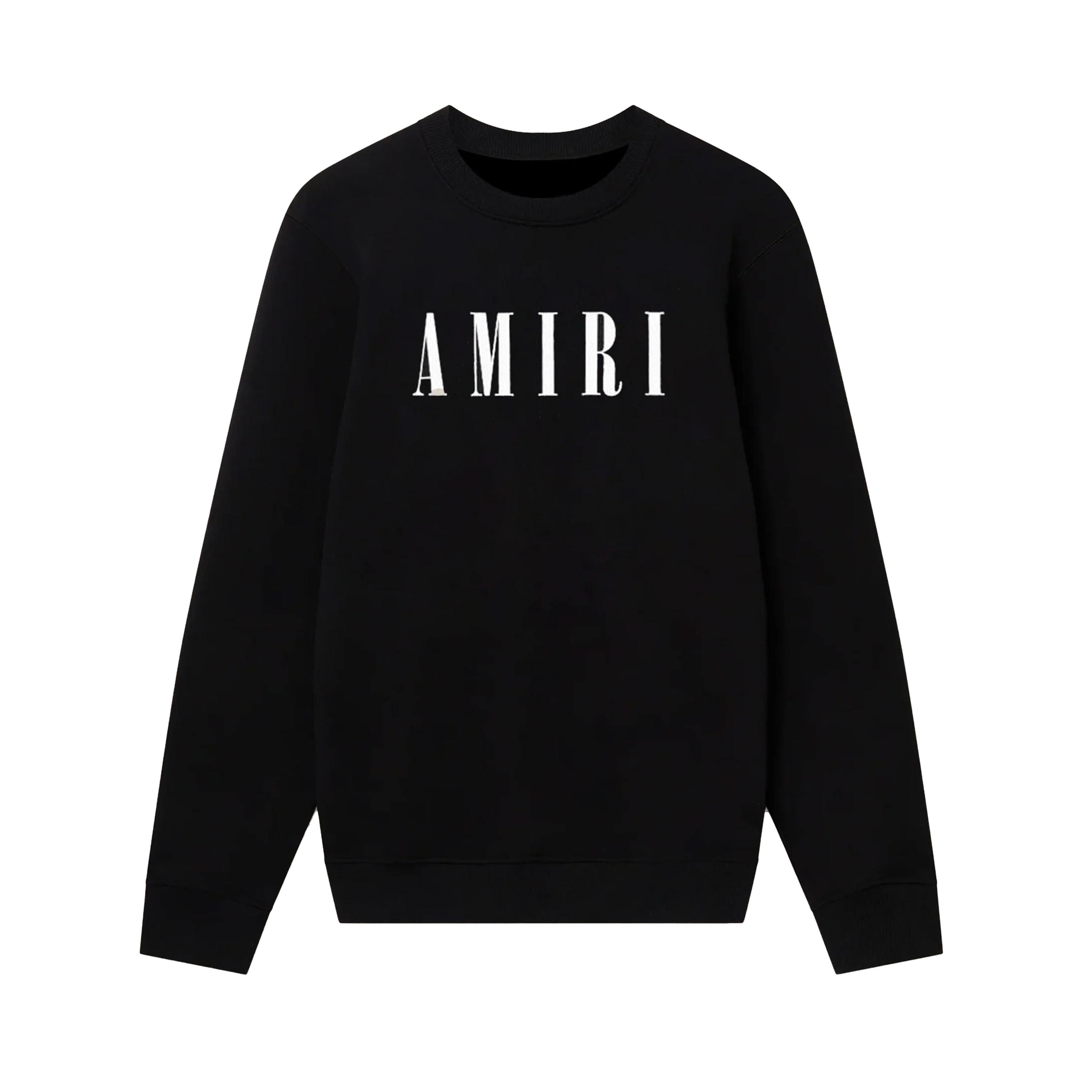 Buzo Negro AMIRI Logo