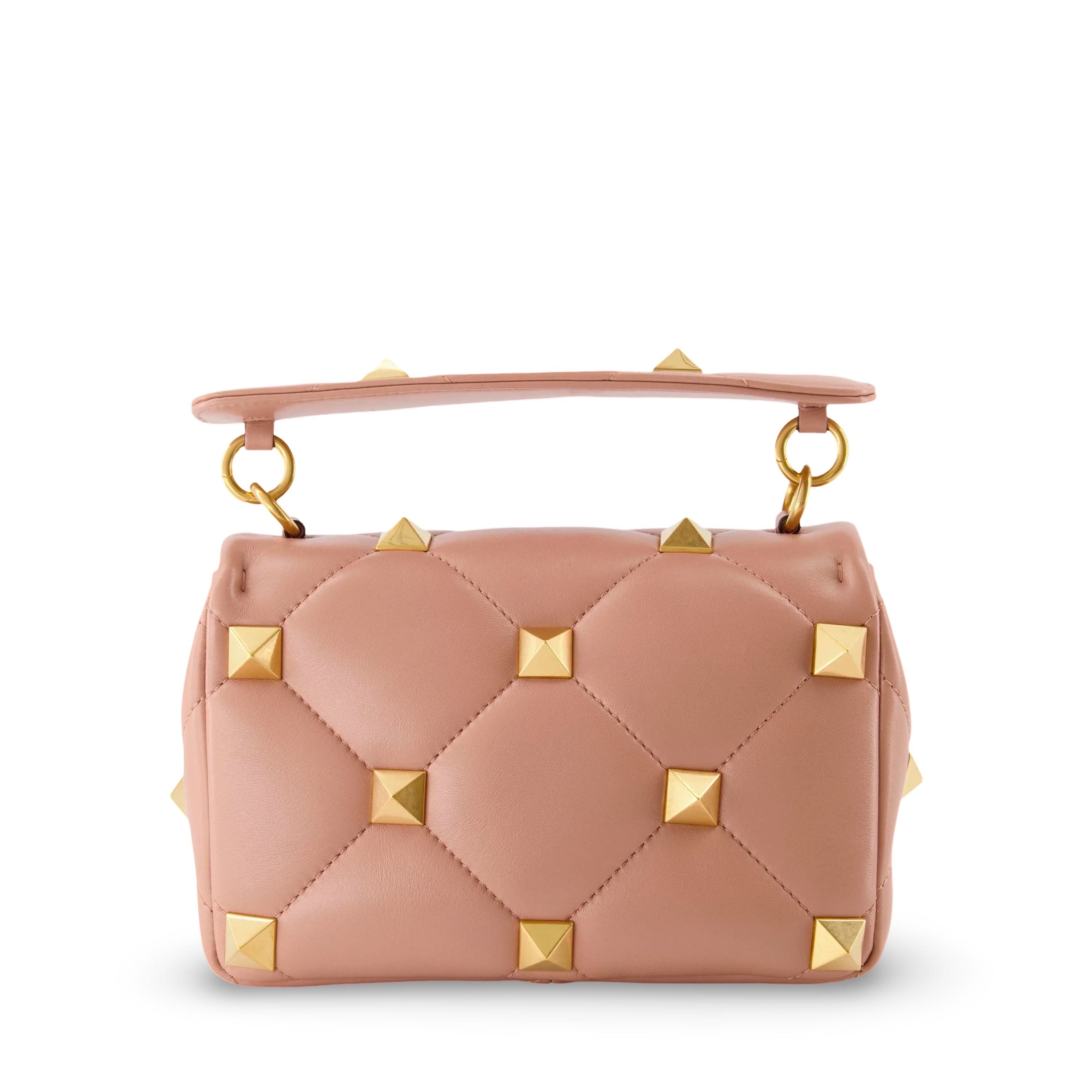 Cartera Rose Cannelle Valentino Roman Stud Bag