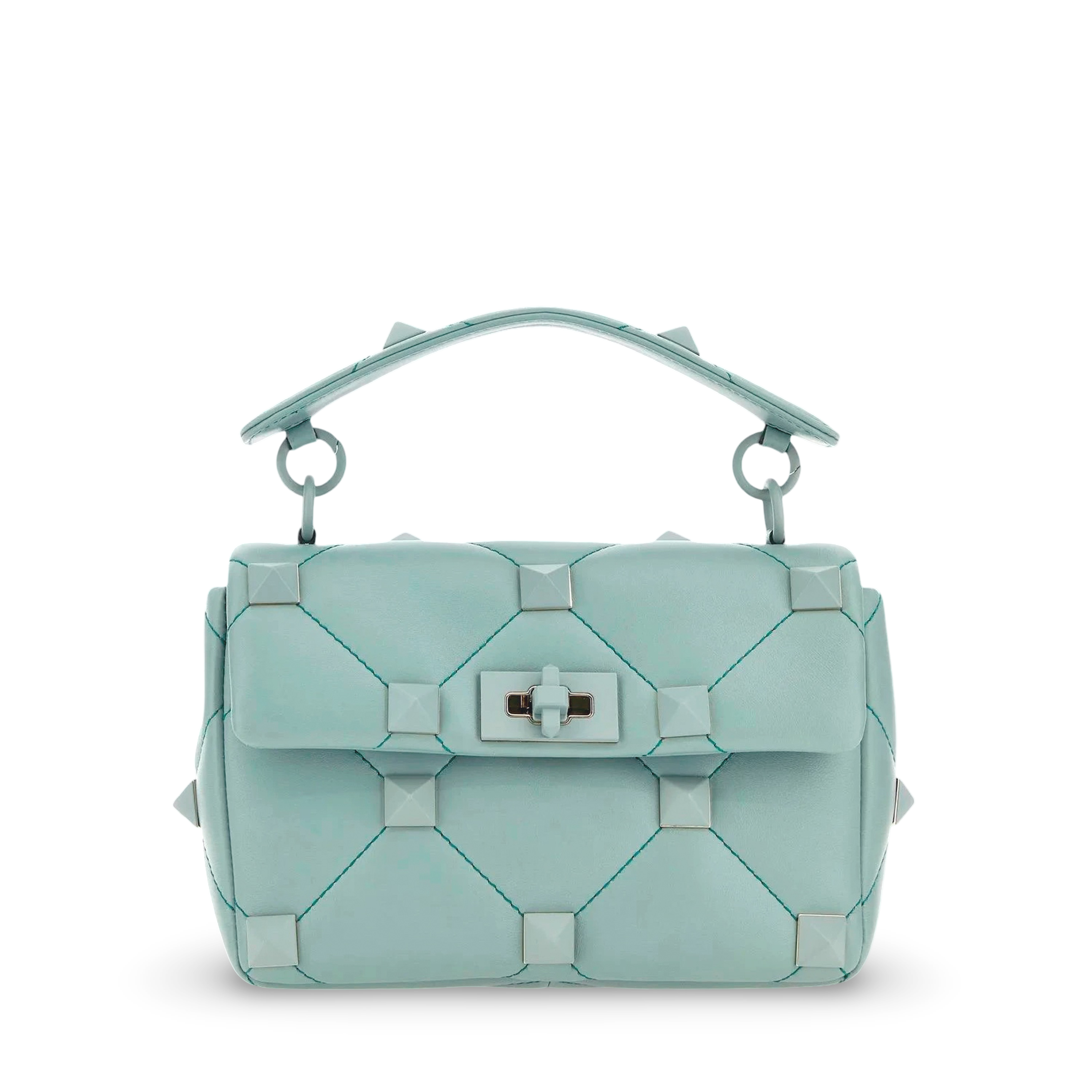 Bolso Verde Valentino Roman Stud Bag