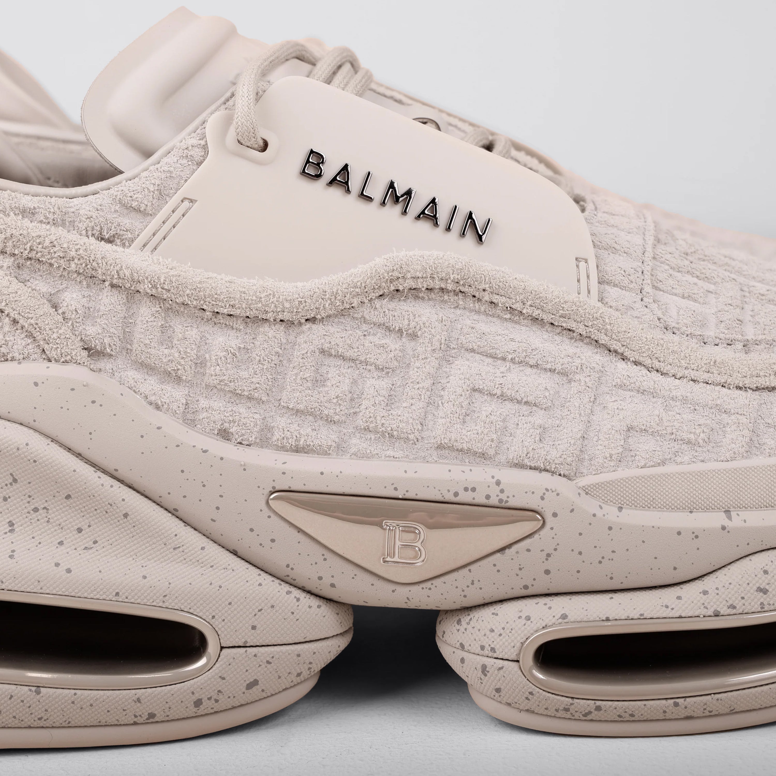 Sneakers Blanco Balmain B-Bold Low-Monogramme