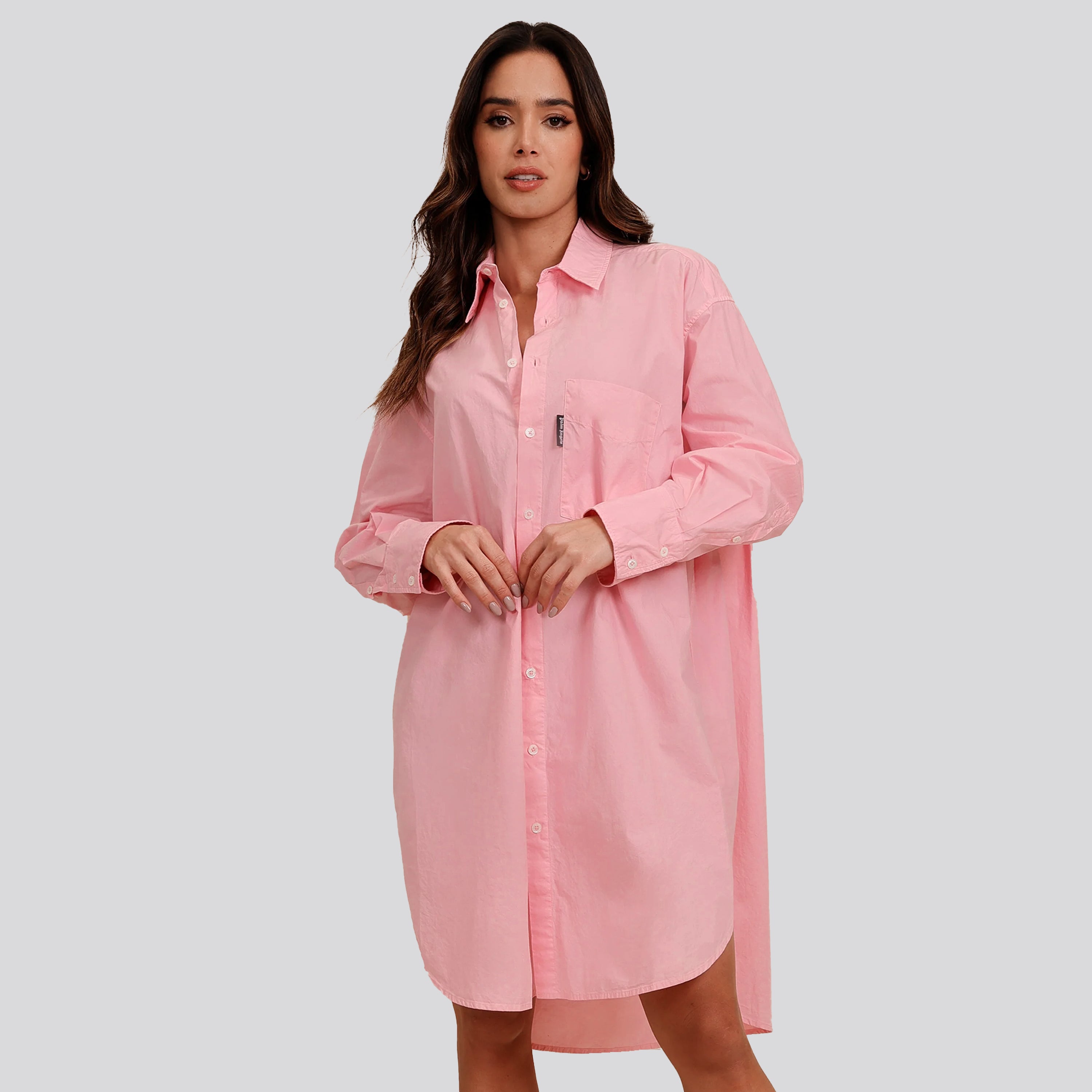 Vestido Rosado Palm Anger Overlogo