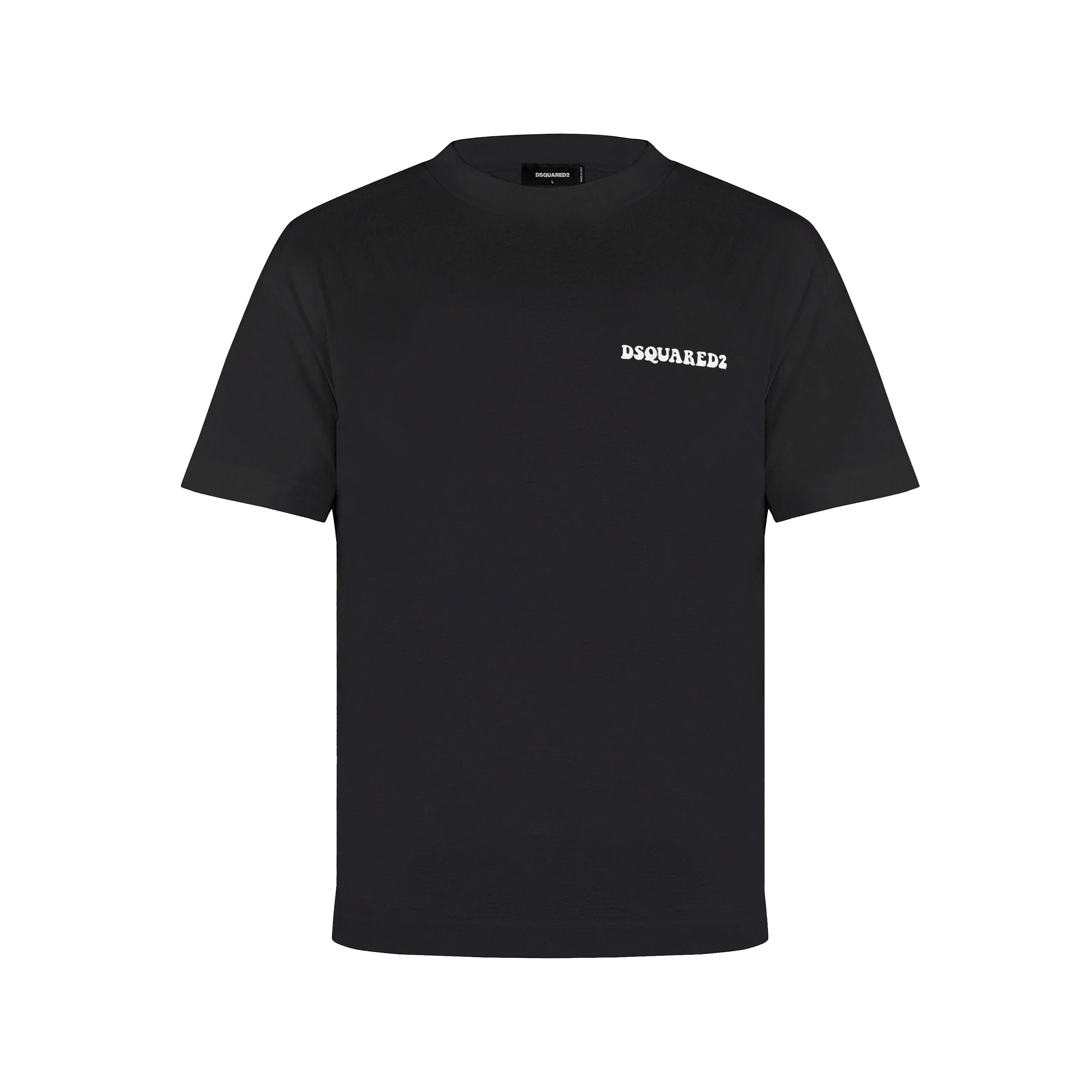 Camiseta Negra Dsquared2 Basic Logo