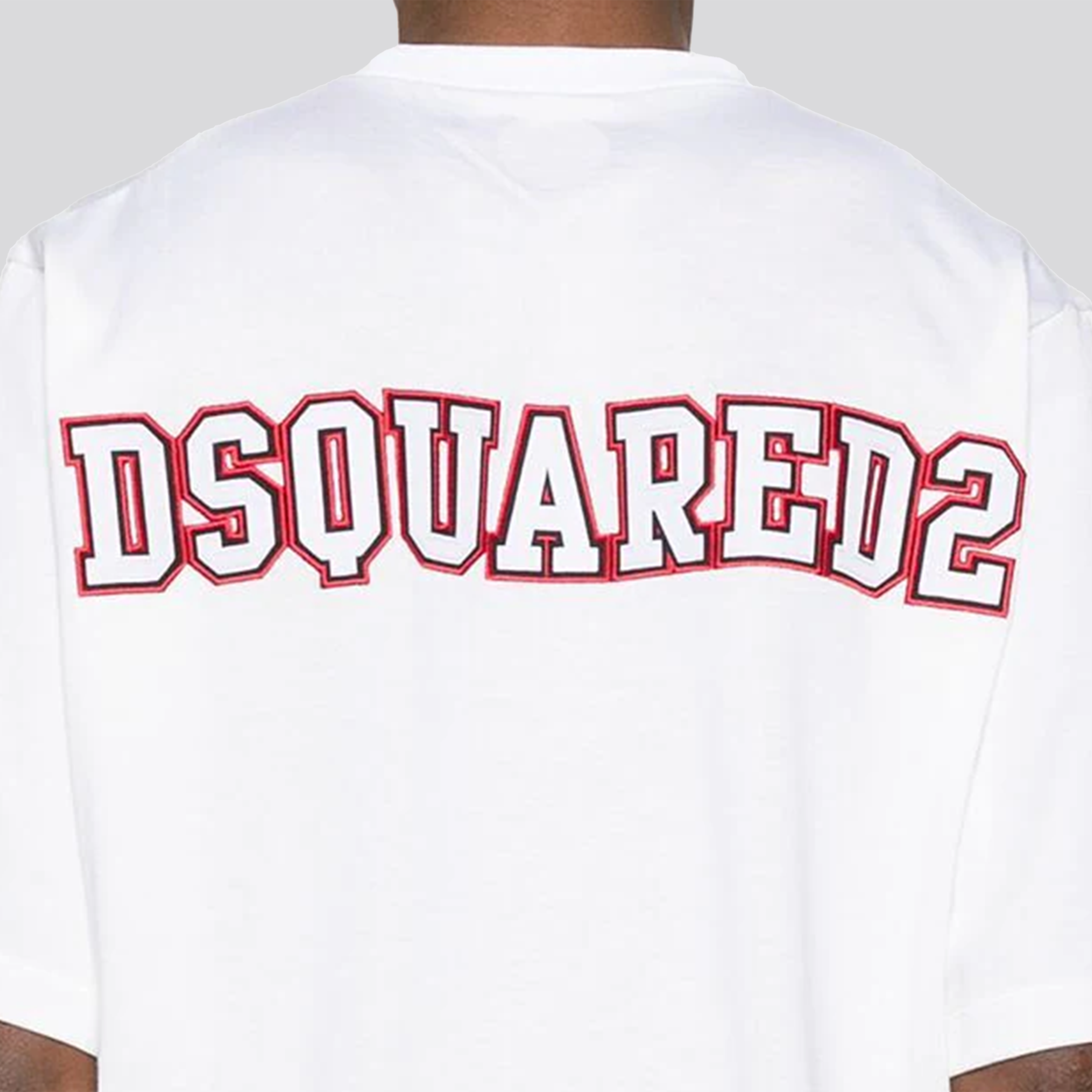 Camiseta Blanca Dsquared2 Back Logo