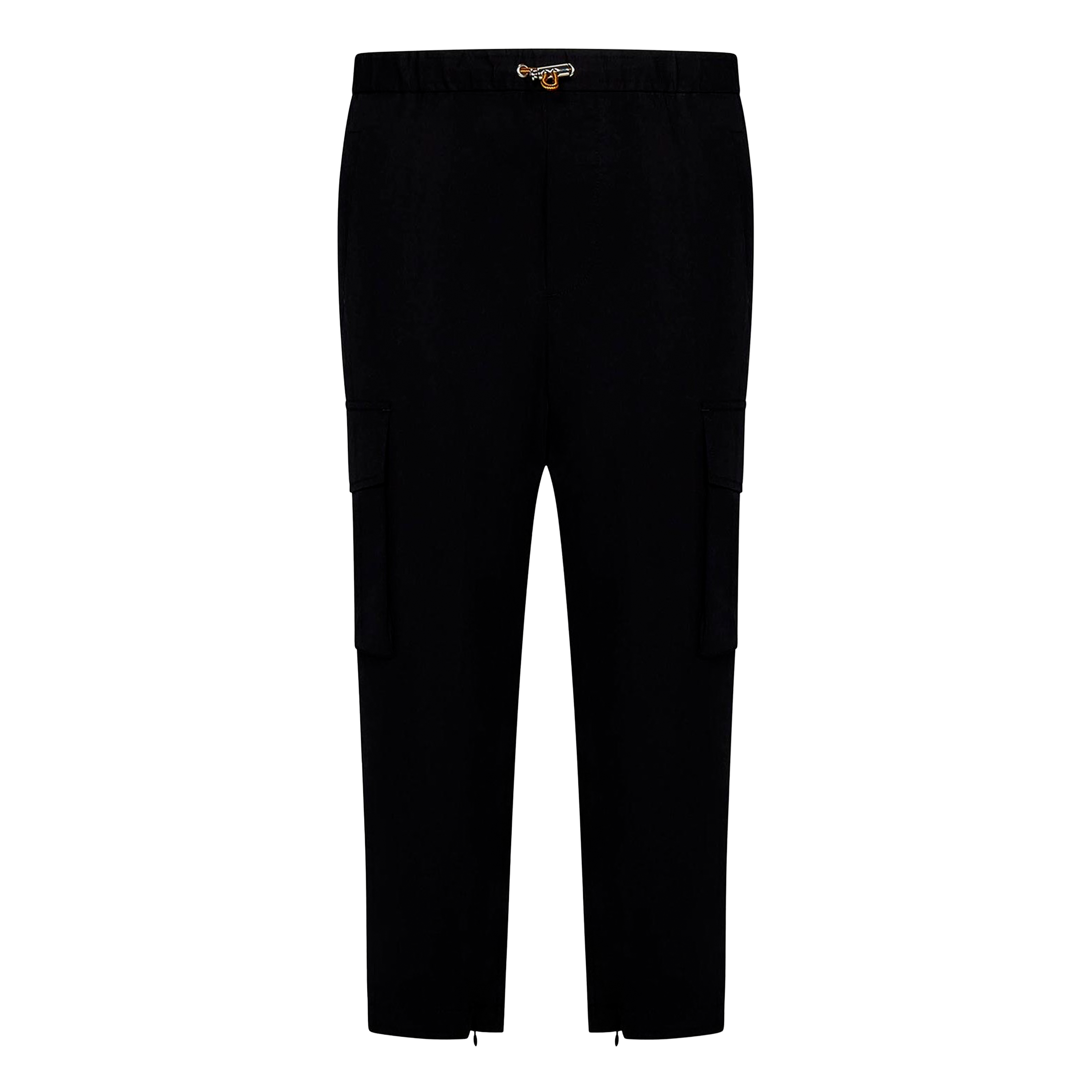 Pantalón Cargo Negro Dsquared2 Drawstring