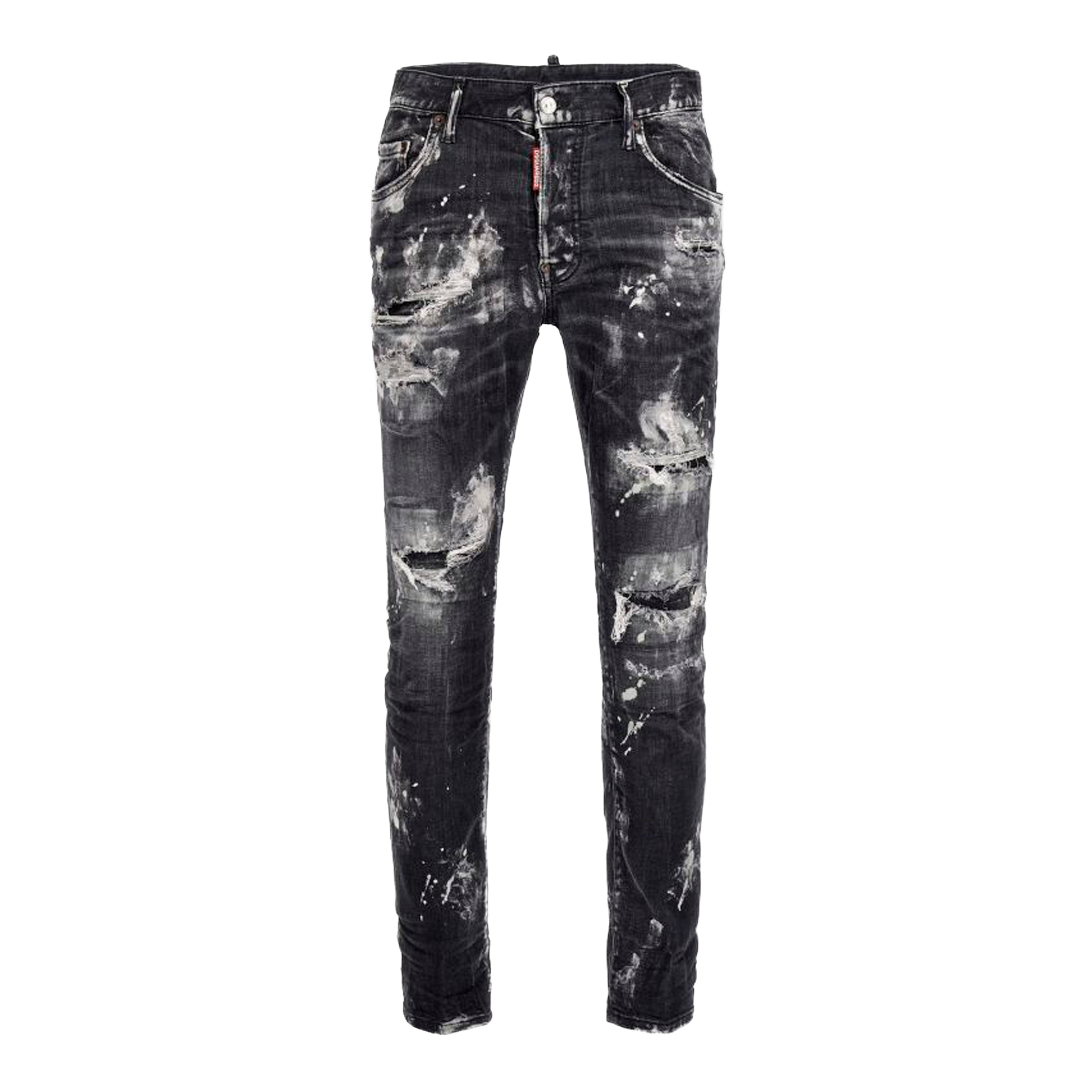 Jeans Negro Dsquared2 Super Twinky Dsq2 Denim Tag