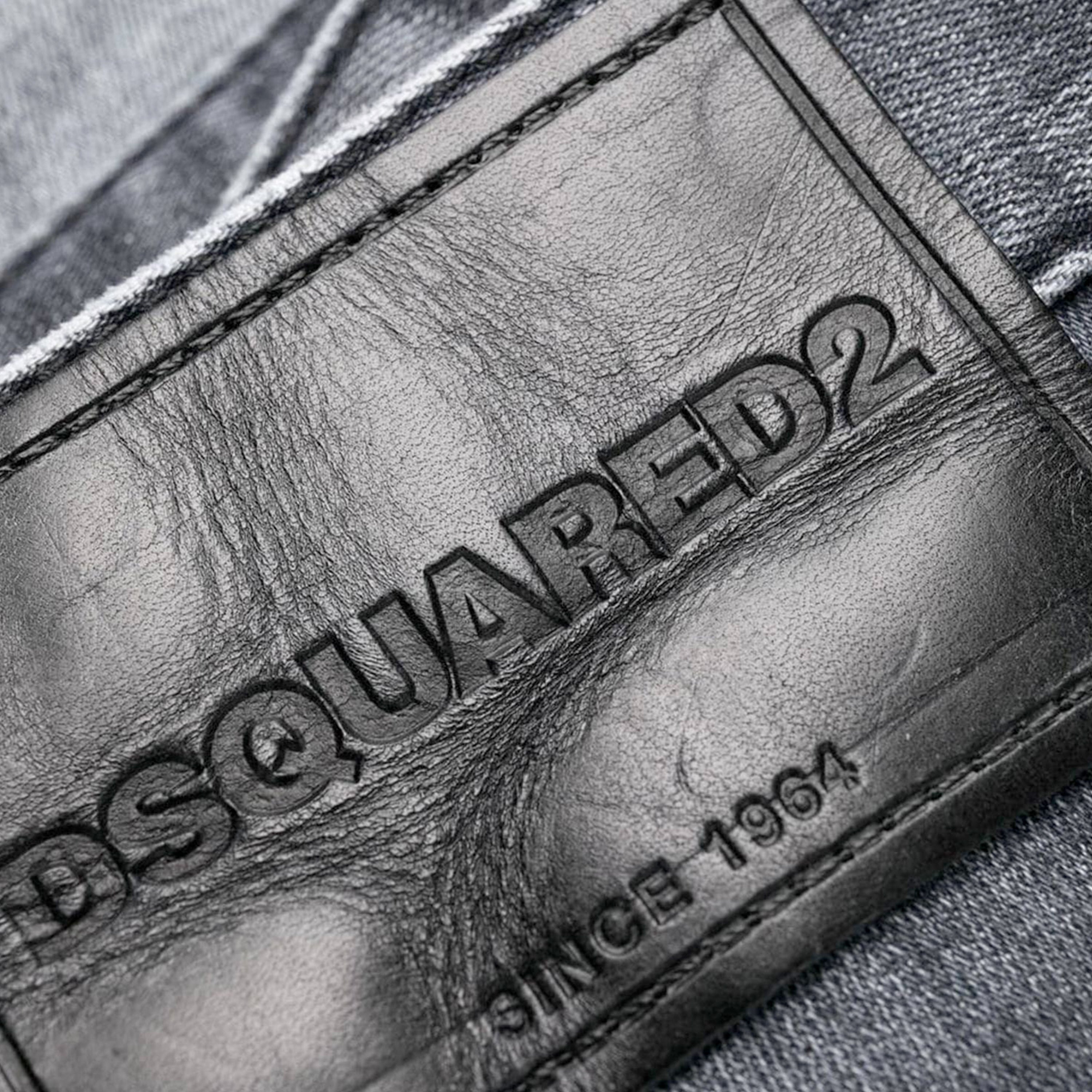 Jeans Negro Dsquared2 Skater Basic