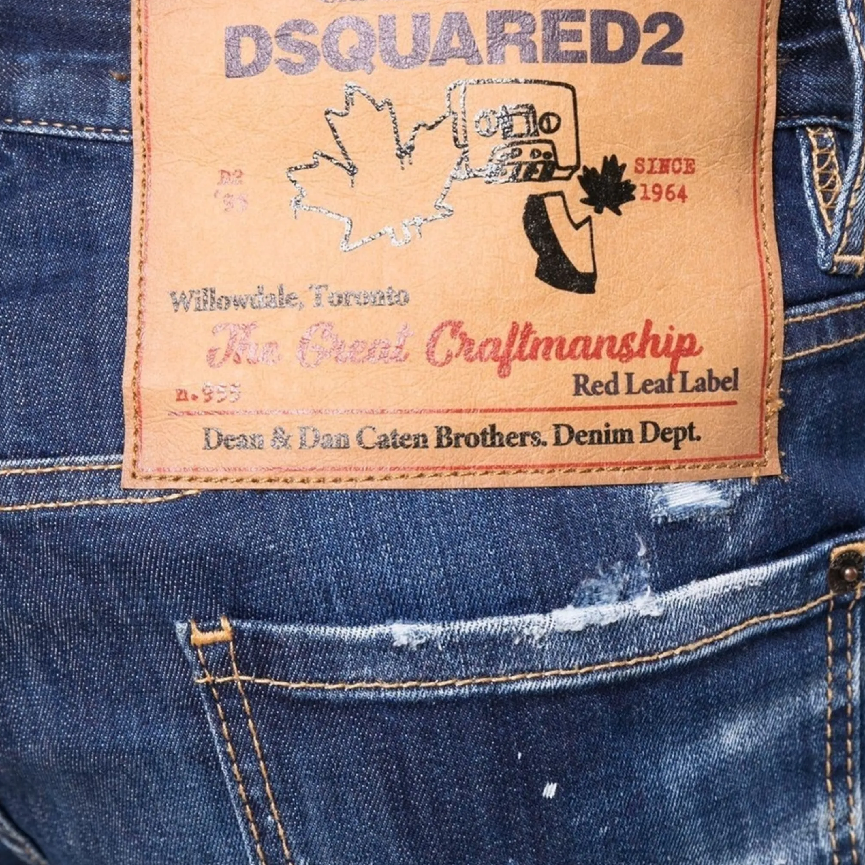 Bermuda Denim Dsquared2 Canadian Label