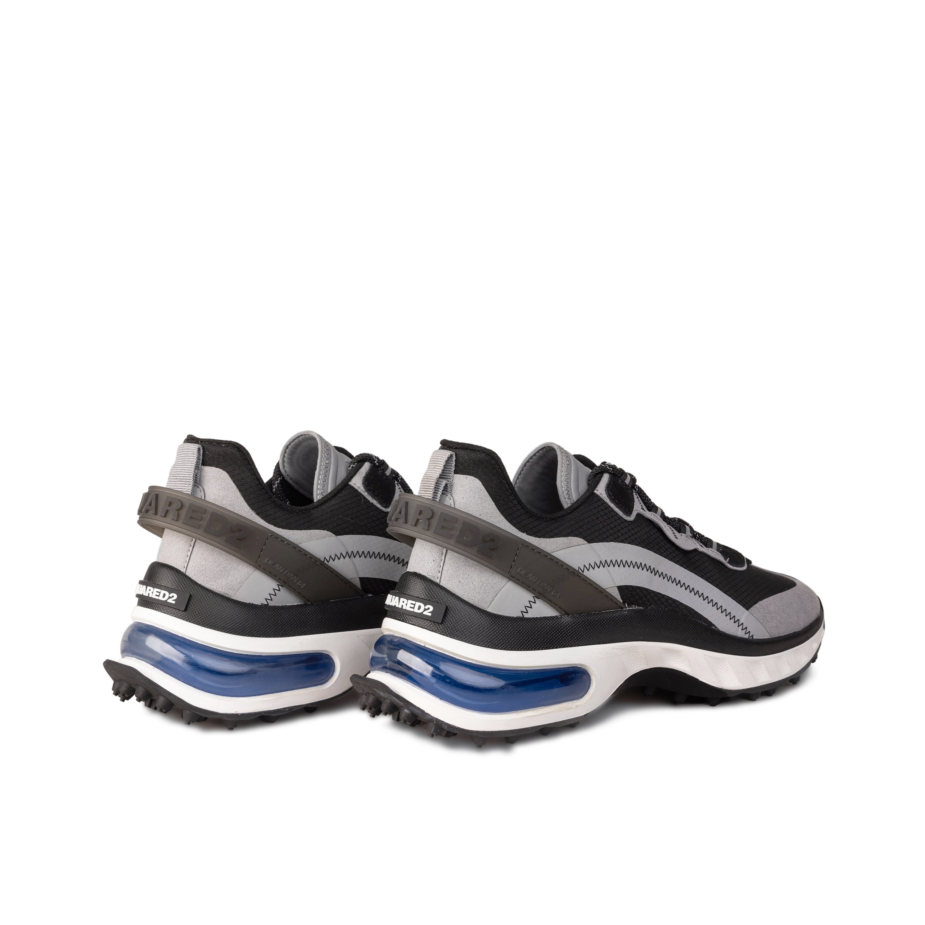 Sneakers Gris Azul Dsquared2 Bubble