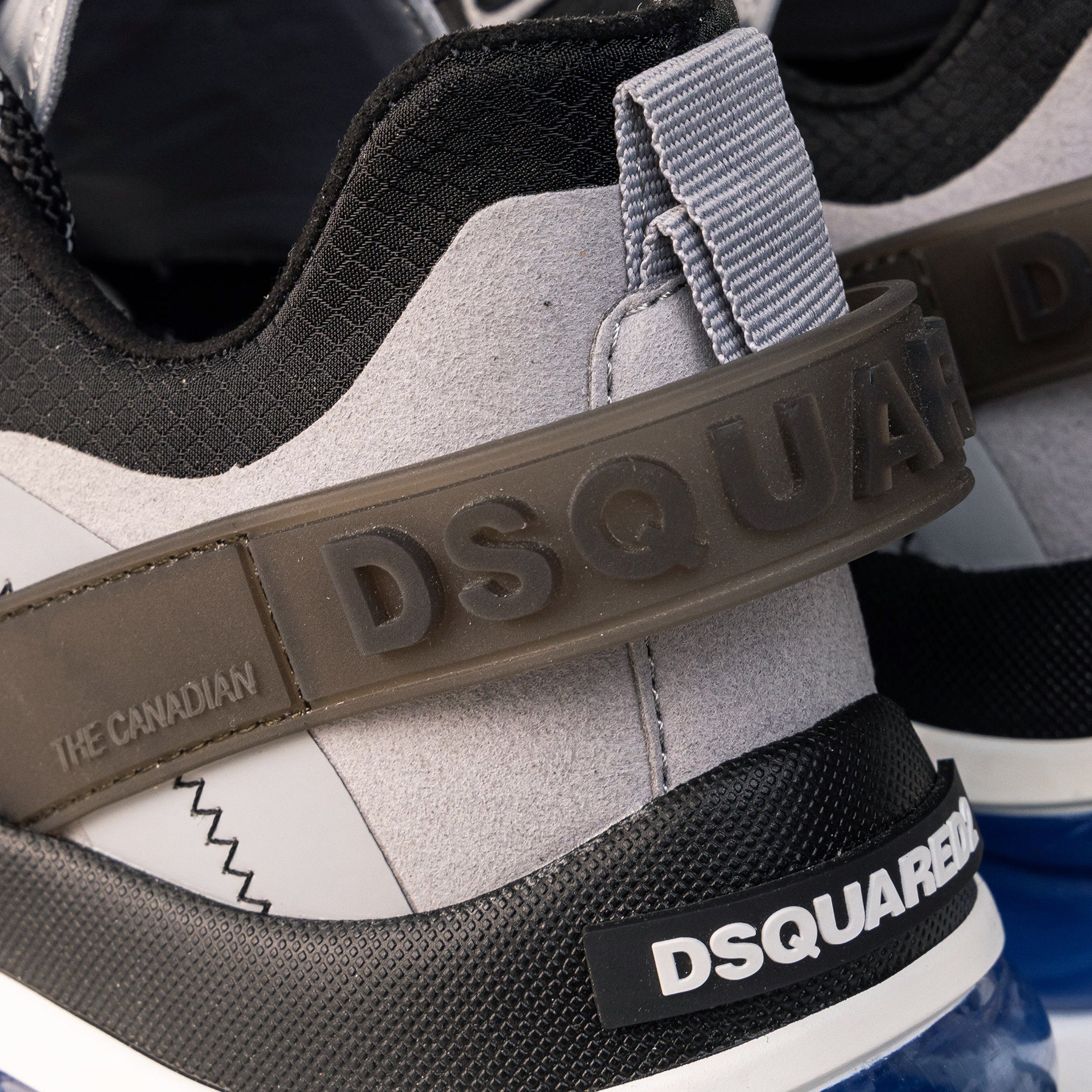 Sneakers Gris Azul Dsquared2 Bubble