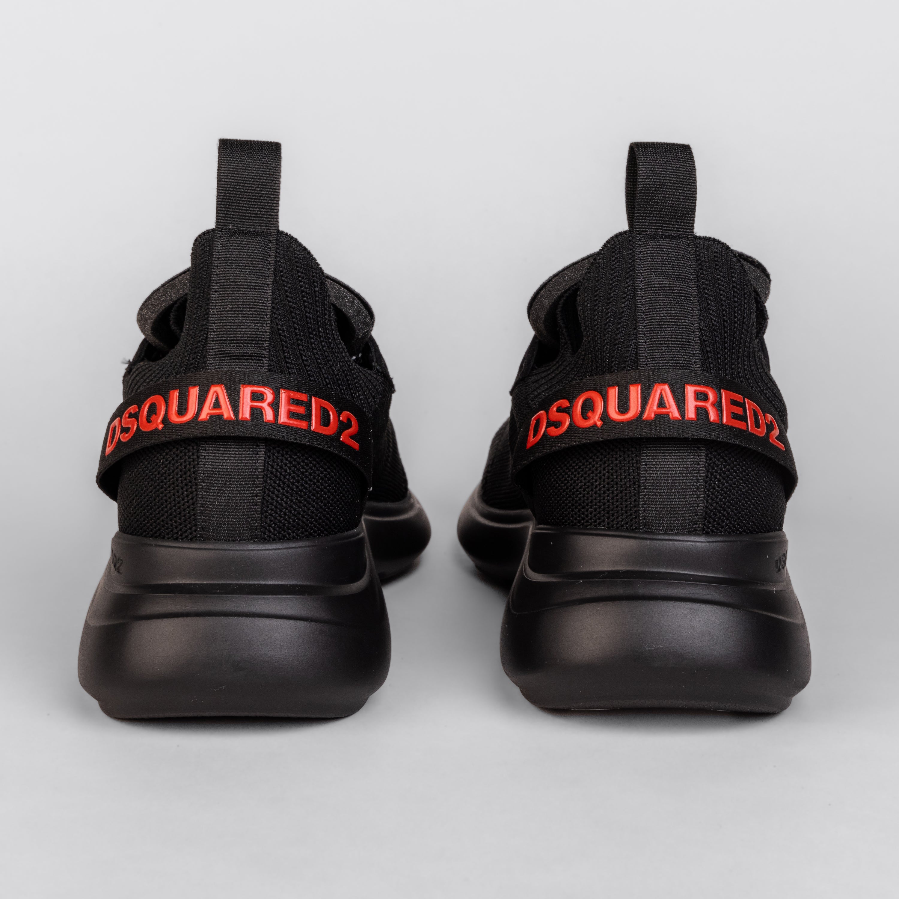 Sneakers Negro Negro Dsquared2 Lace Sock