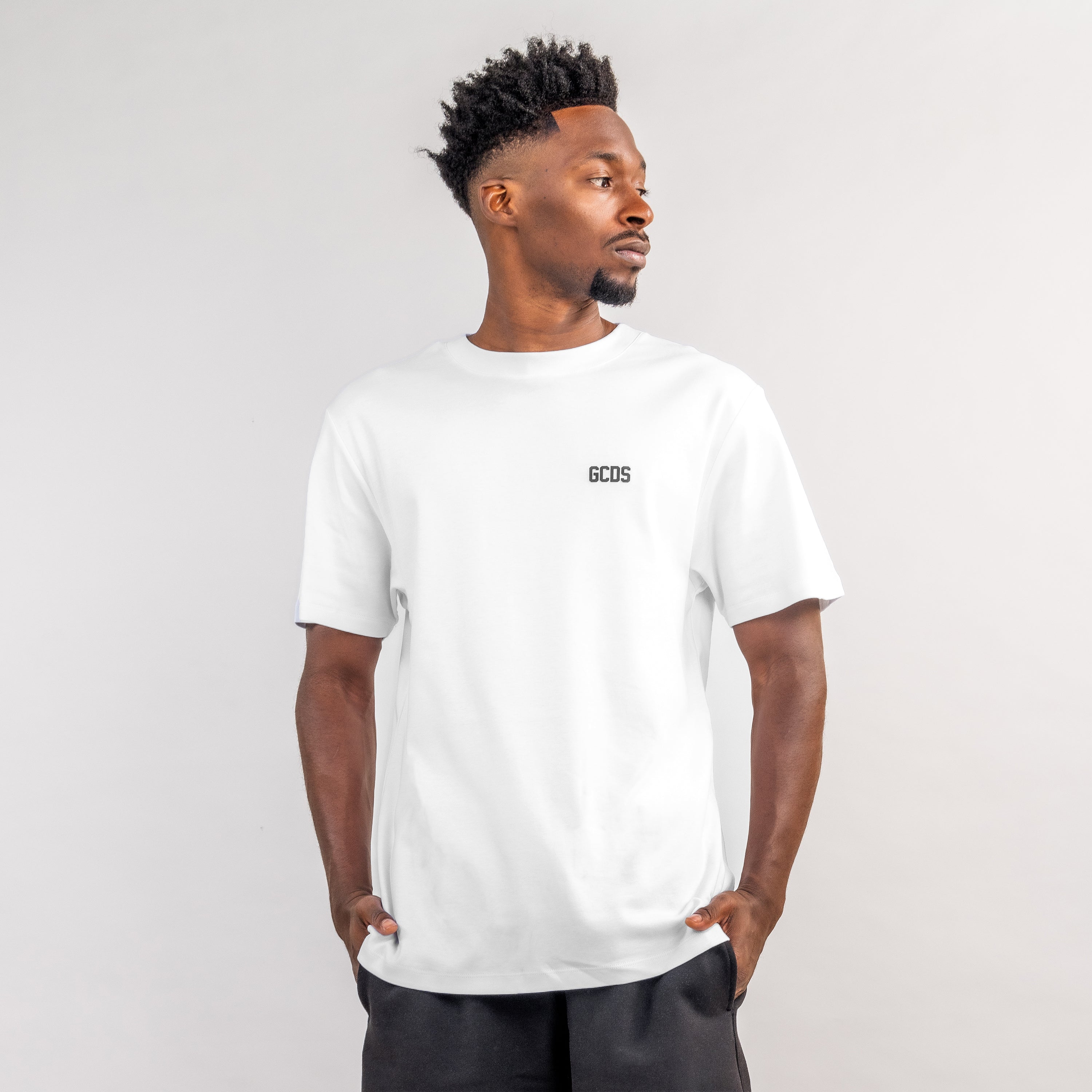 Camiseta Blanca GCDS Logo