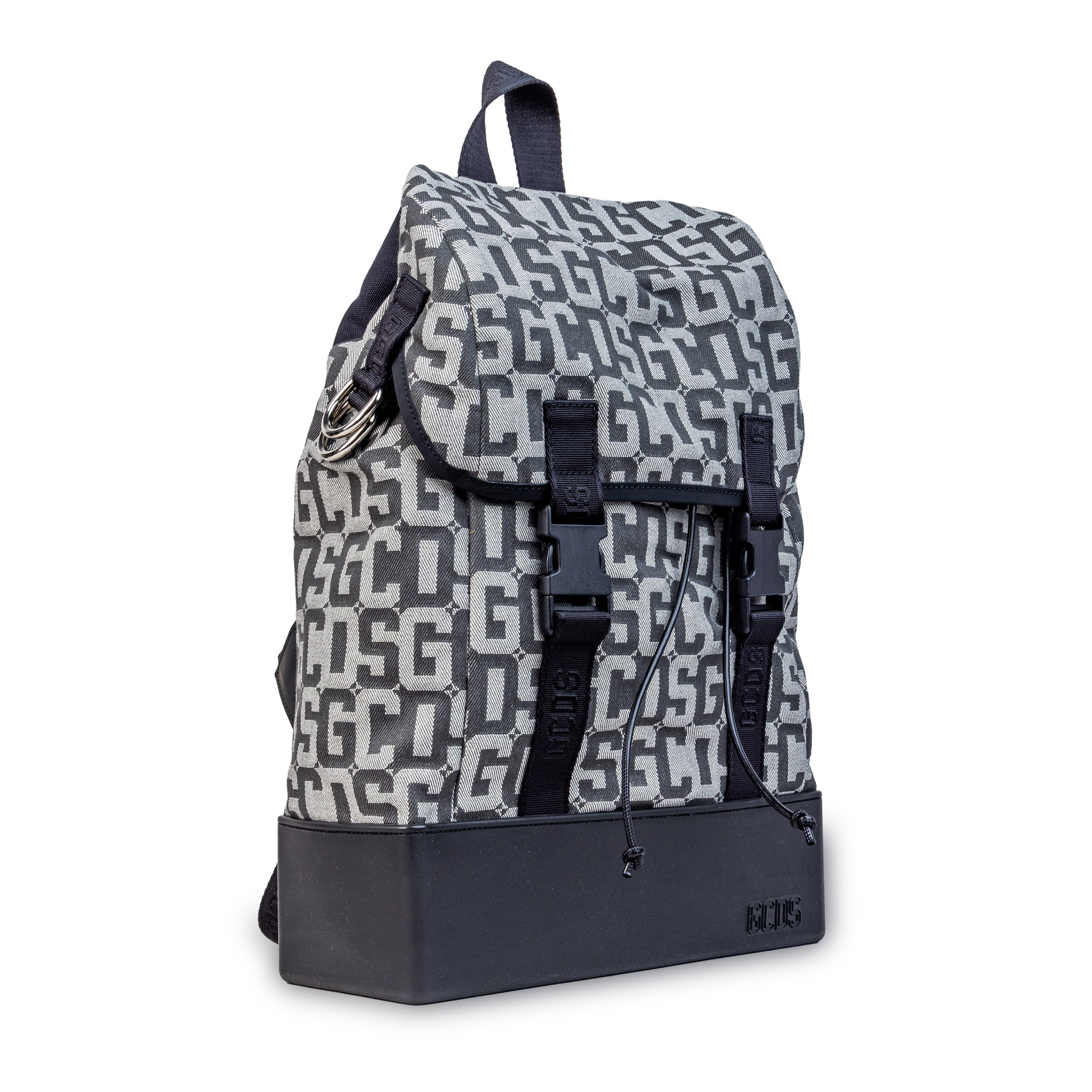 Mochila Gris GCDS Multilogo