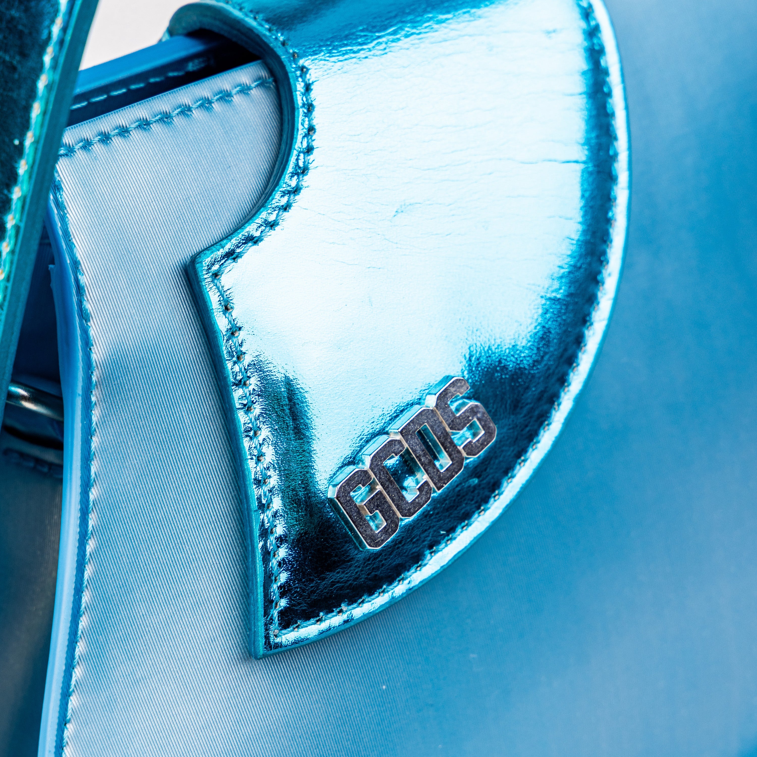 Cartera Azul GCDS Mini Ombré