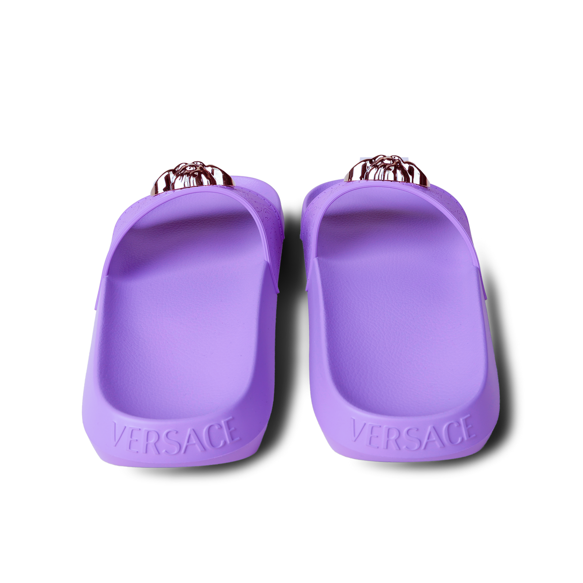 Sandalias Lila Versace Gold Medusa