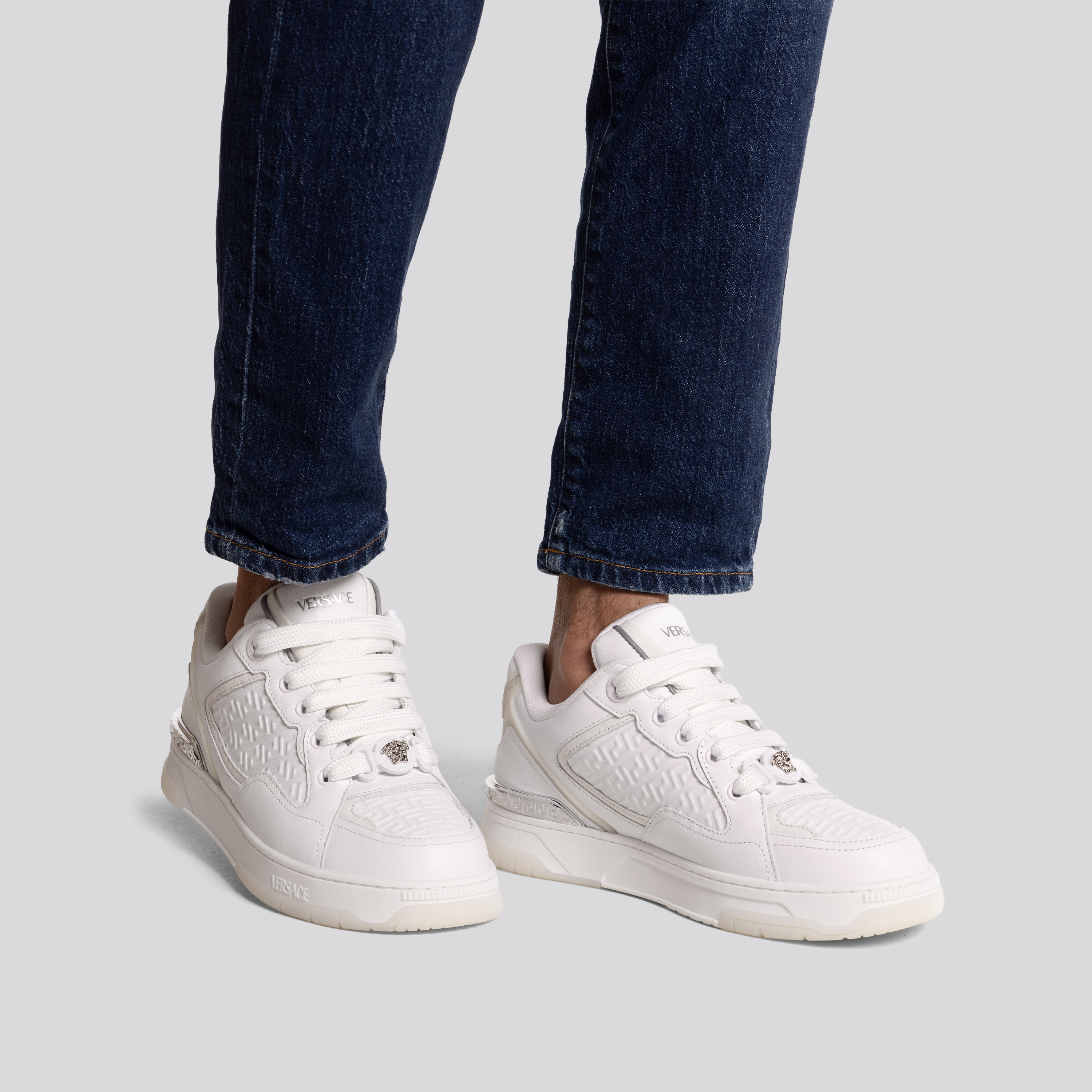 Sneakers Blancos Versace Low Top