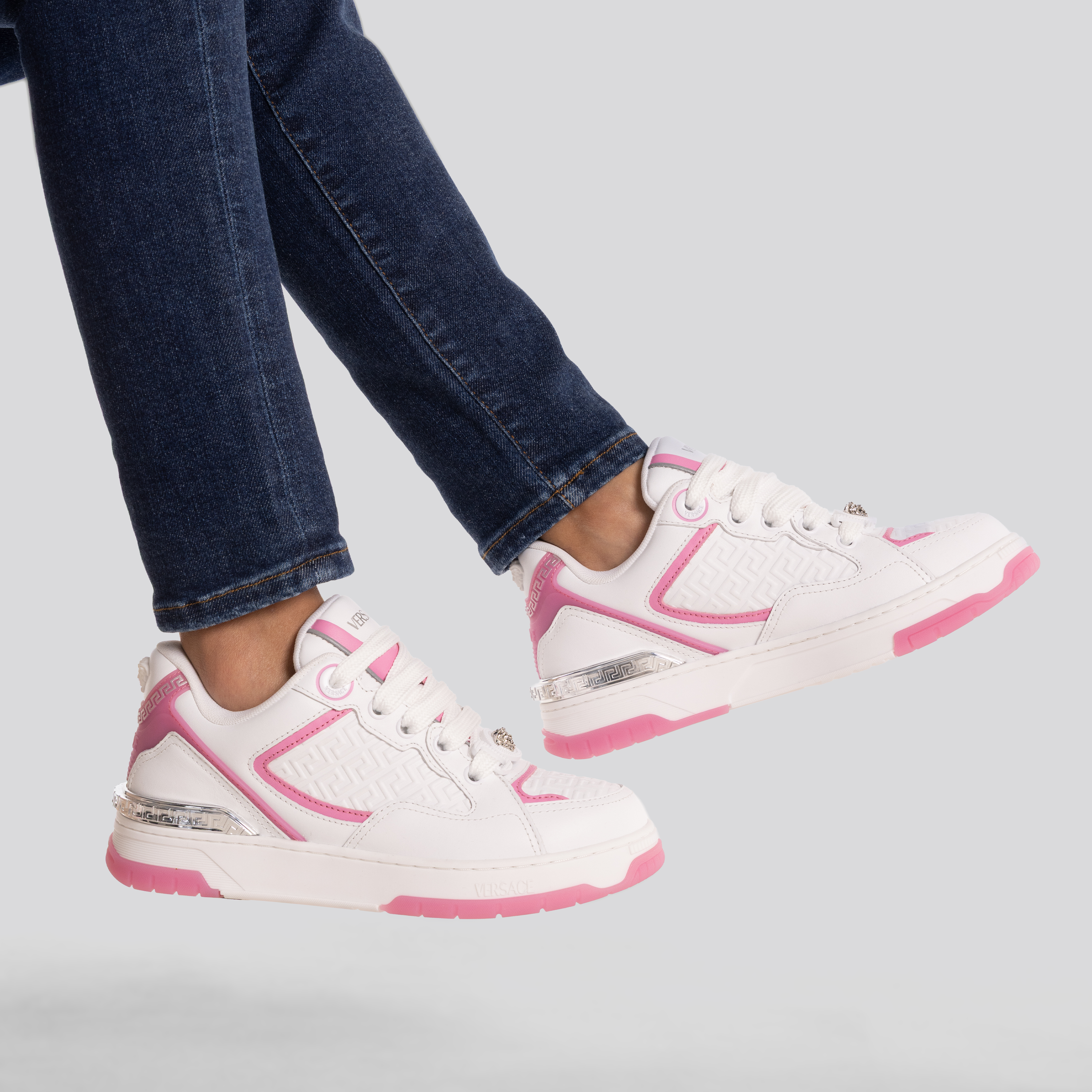 Sneakers Blancos Versace Low Top