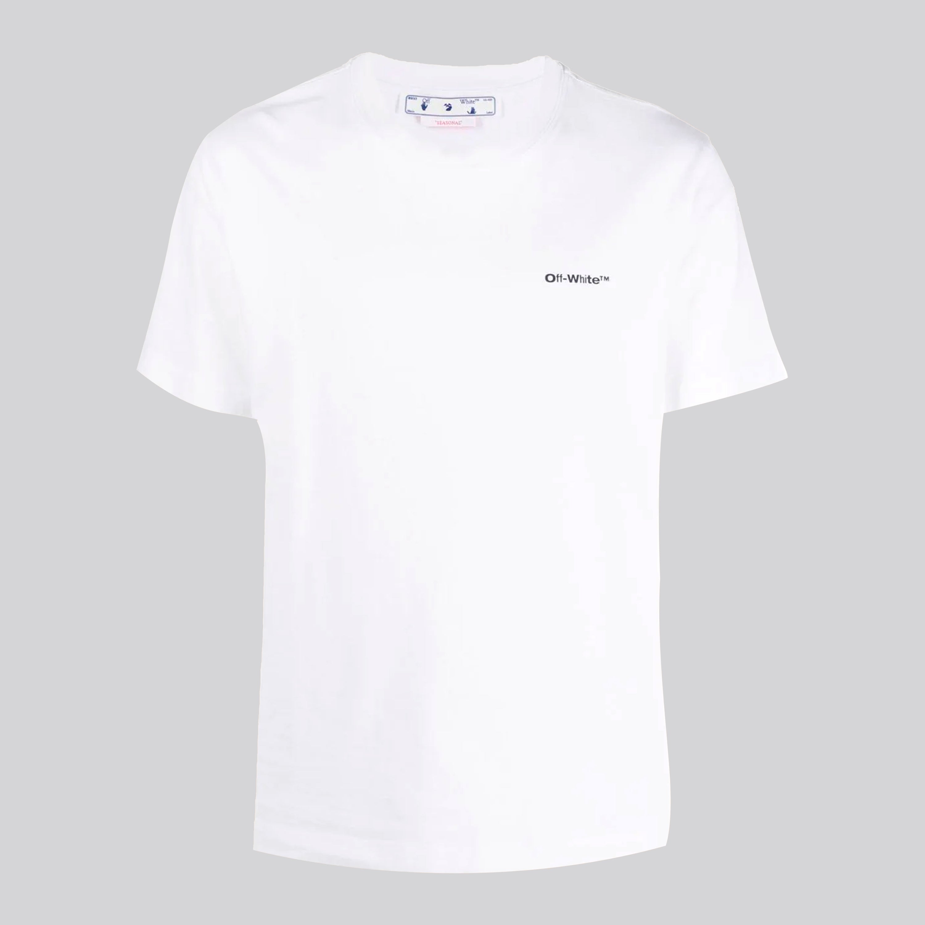 Camiseta Blanca White Off-White Diag