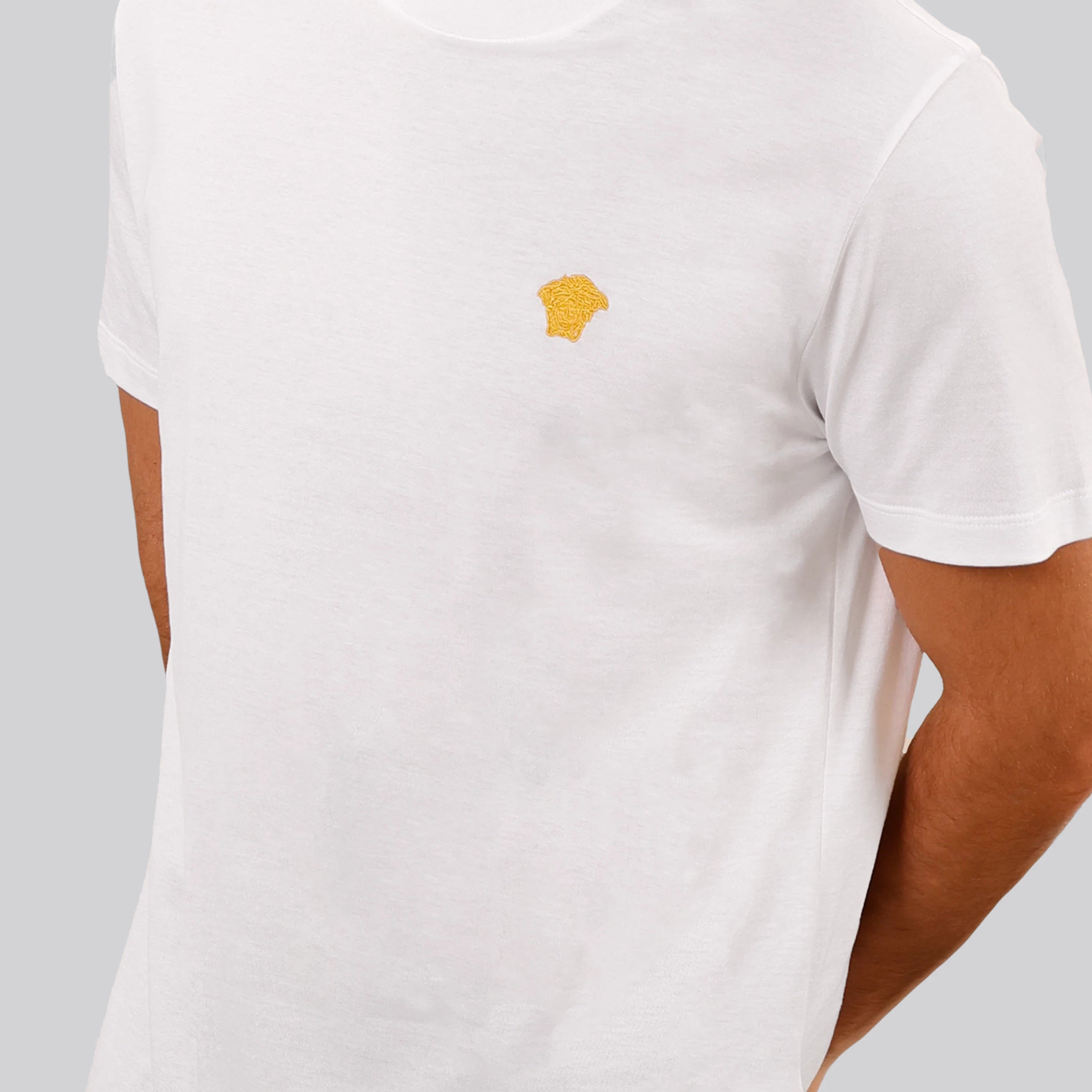 Camiseta Blanca Versace Mini Medusa