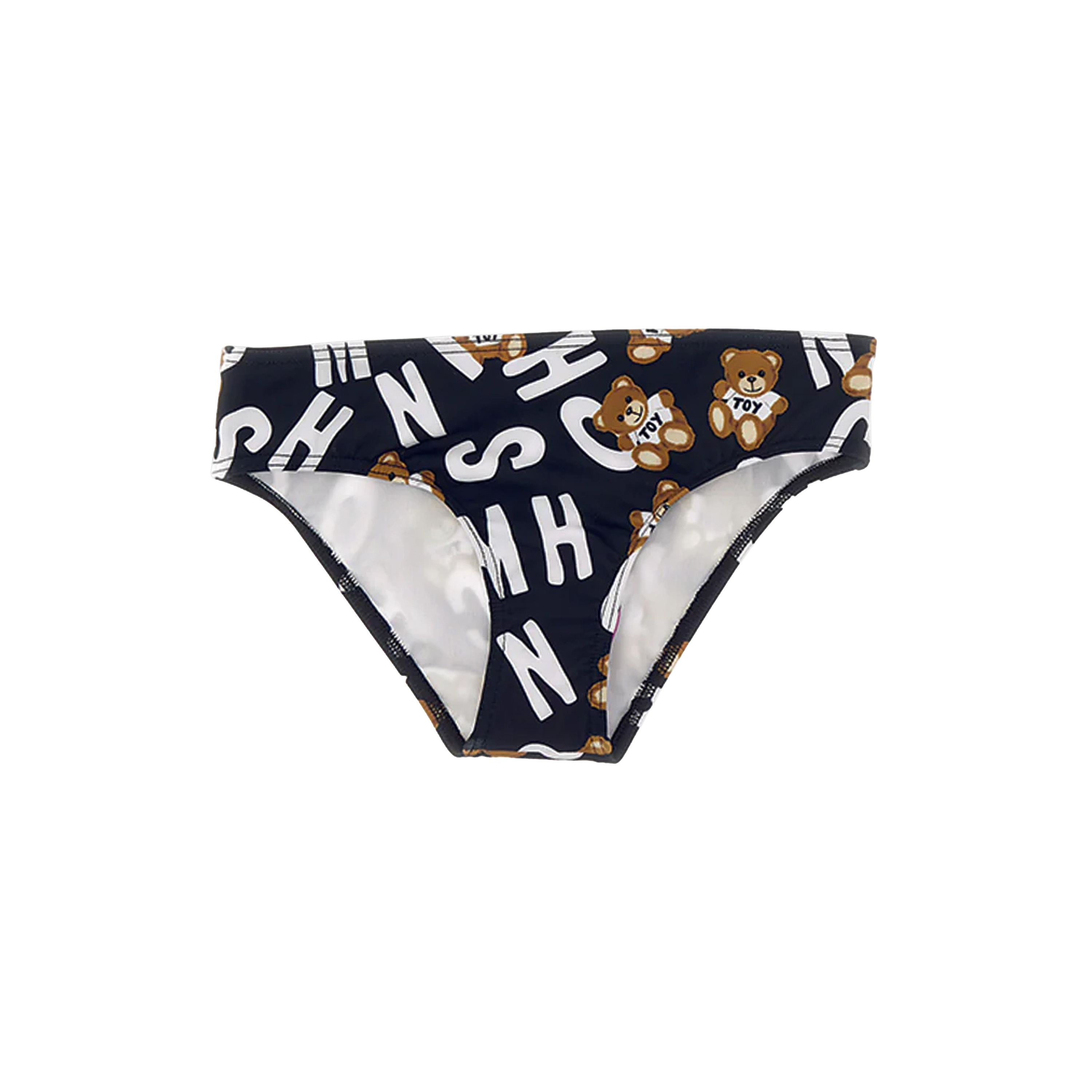 Bikini Negro Moschino Kids Multi Teddy