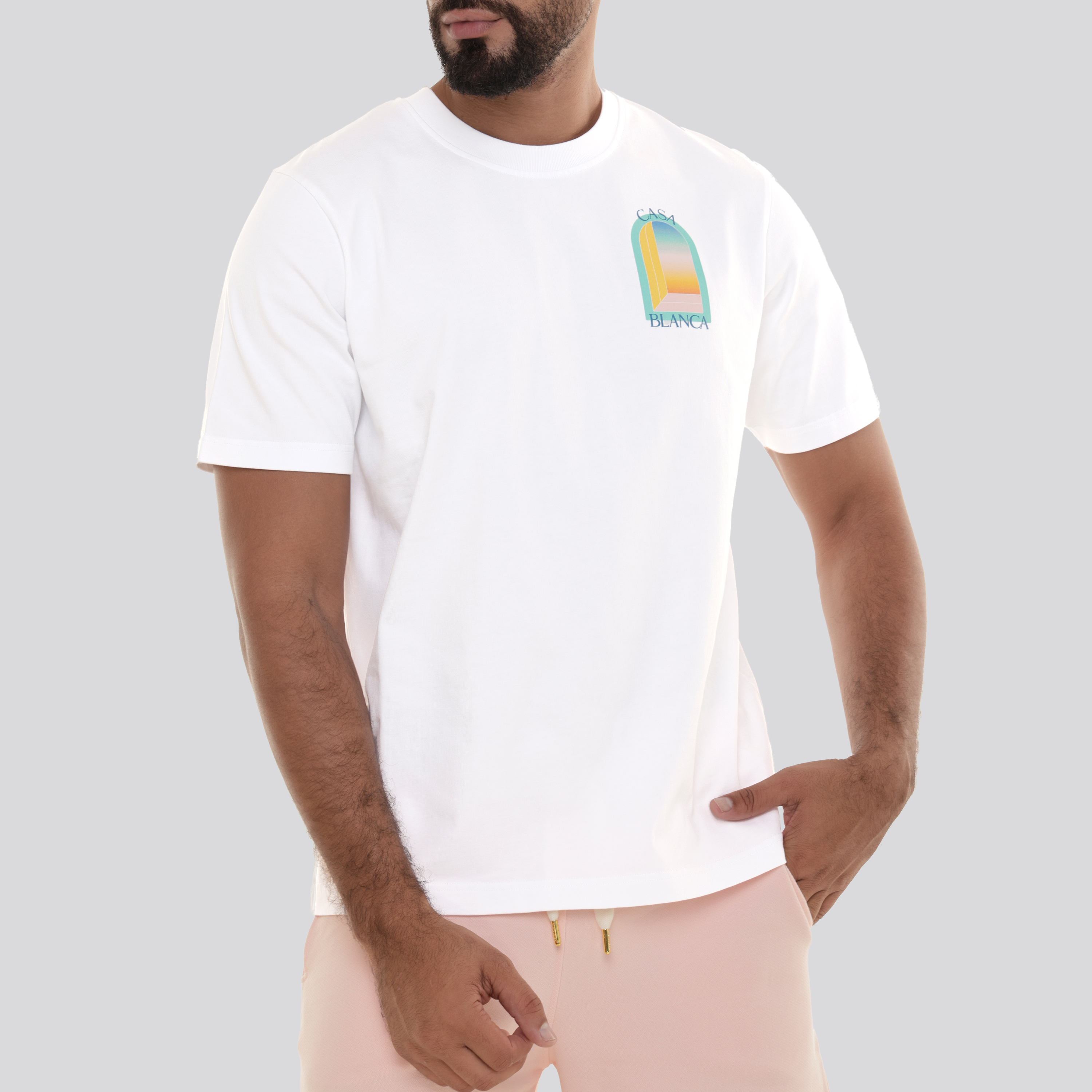 Camiseta Blanca Casablanca L'Arc Coloré