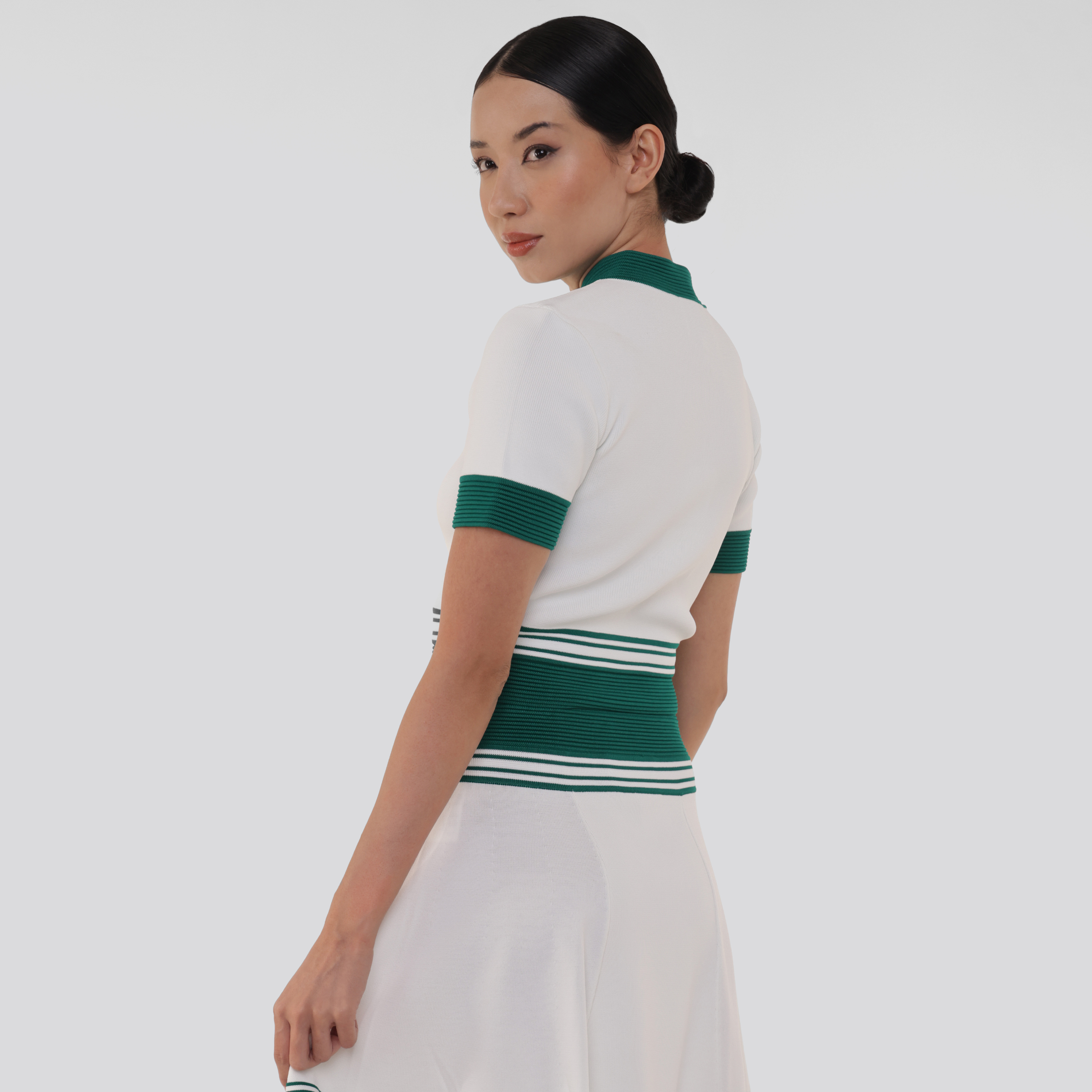 Top Blanco Casablanca Knitted