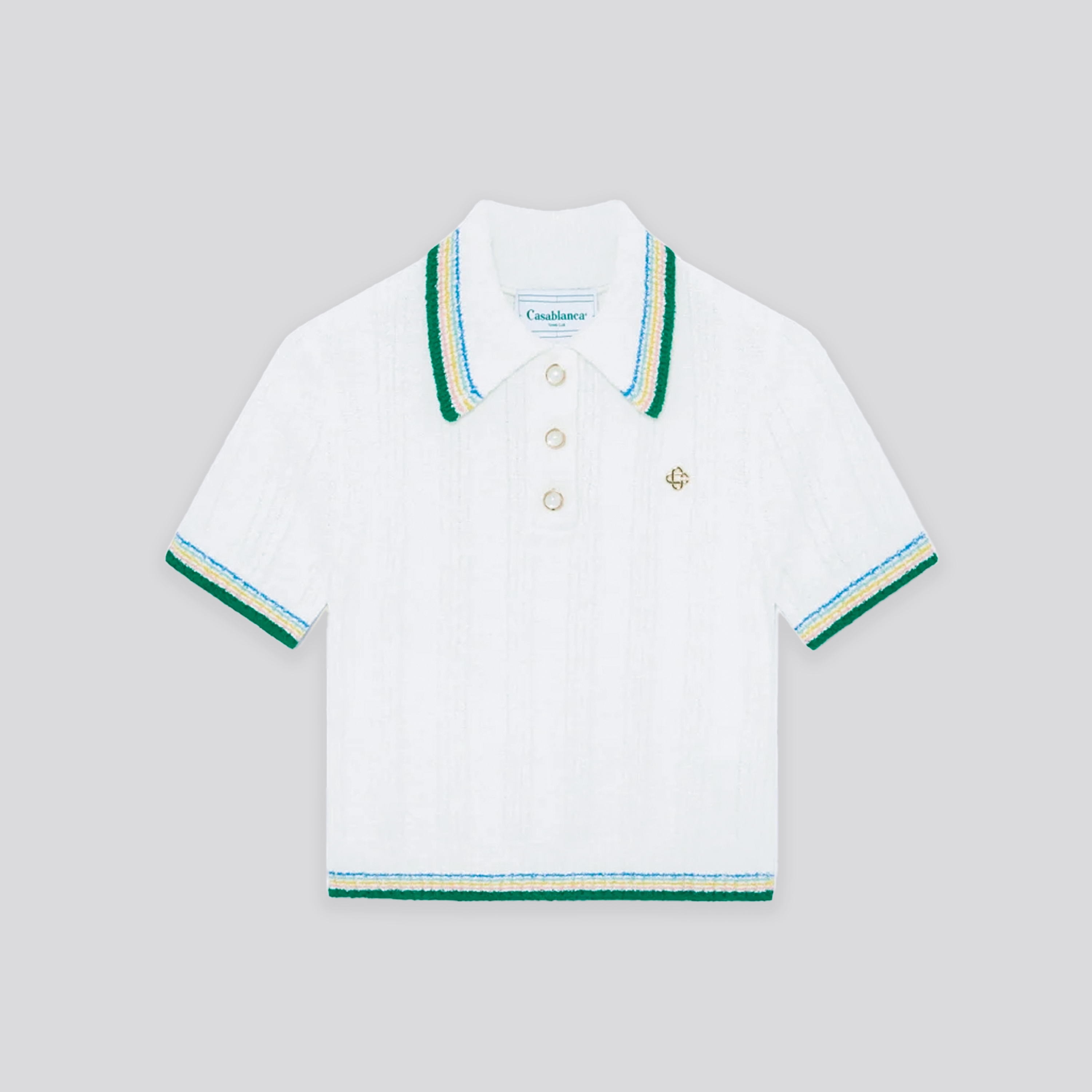 Polo Blanco Casablanca Bouclé