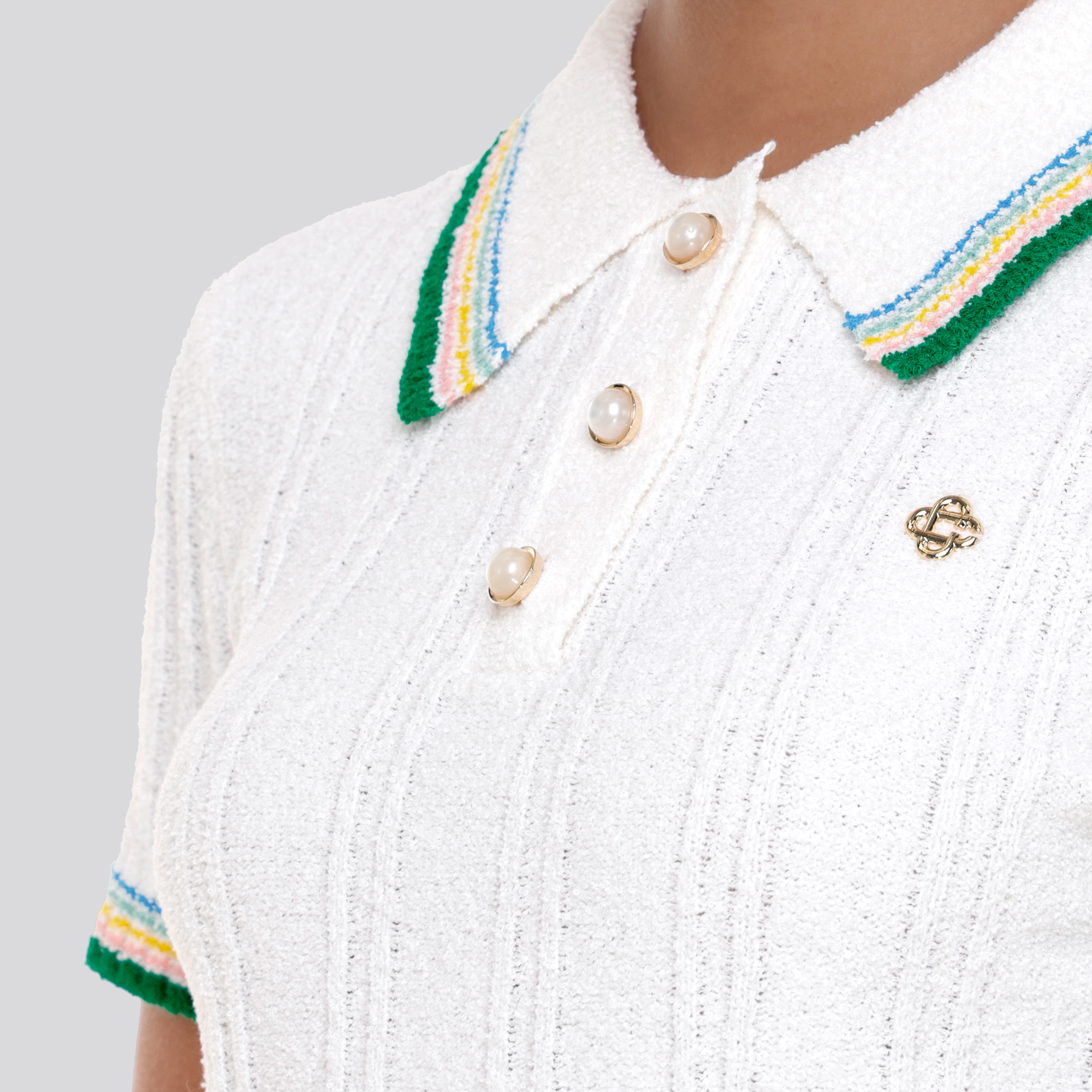 Polo Blanco Casablanca Bouclé