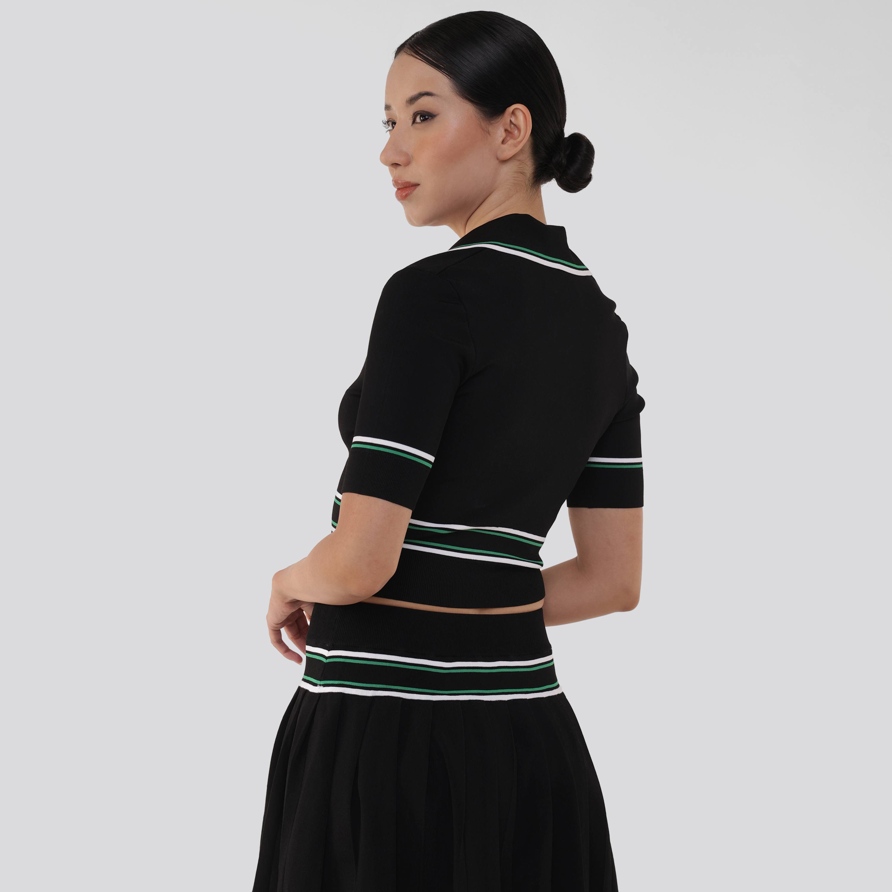 Top Negro Casablanca Patch Logo