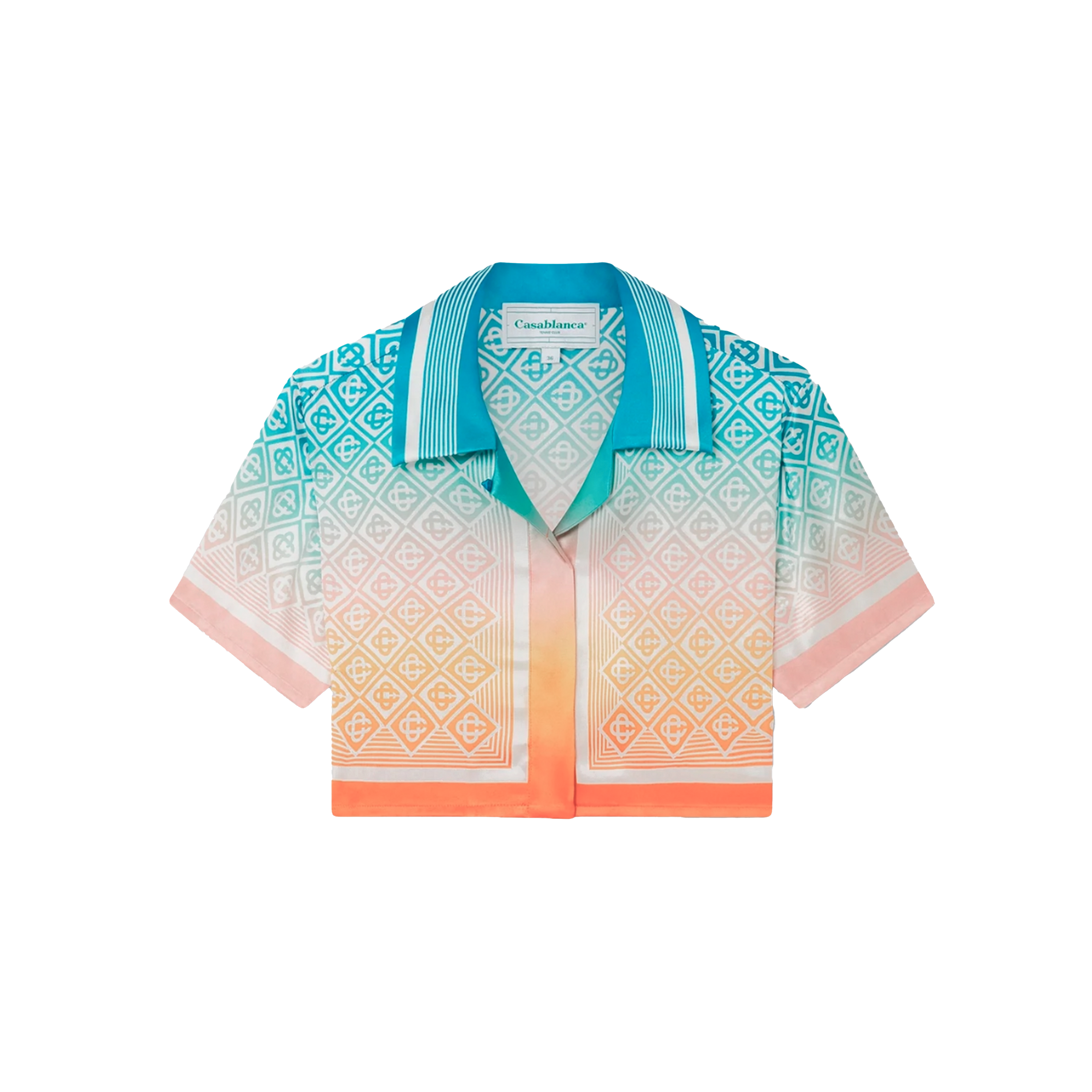Camisa Top Monogram Casablanca Gradient Monogram