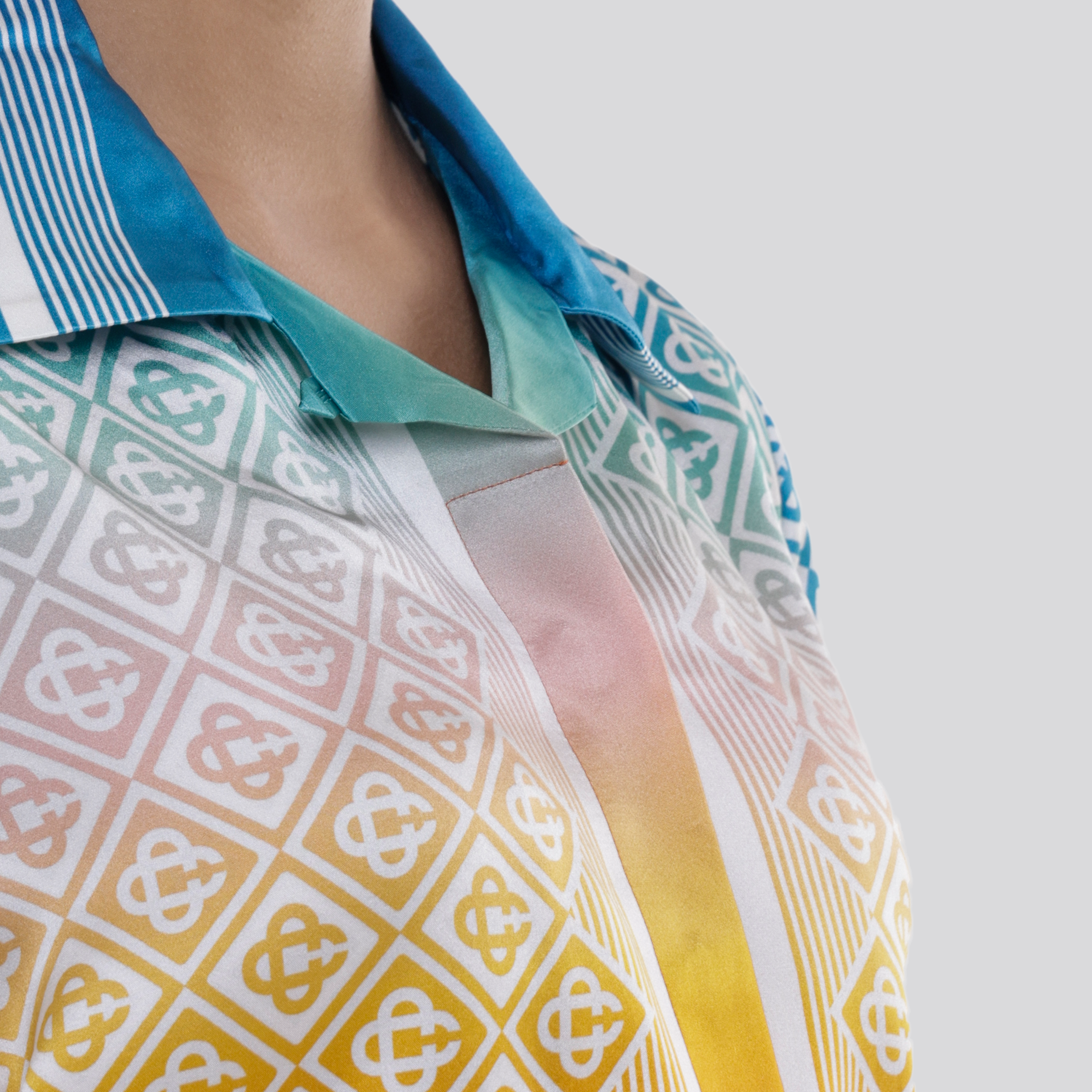 Camisa Top Monogram Casablanca Gradient Monogram