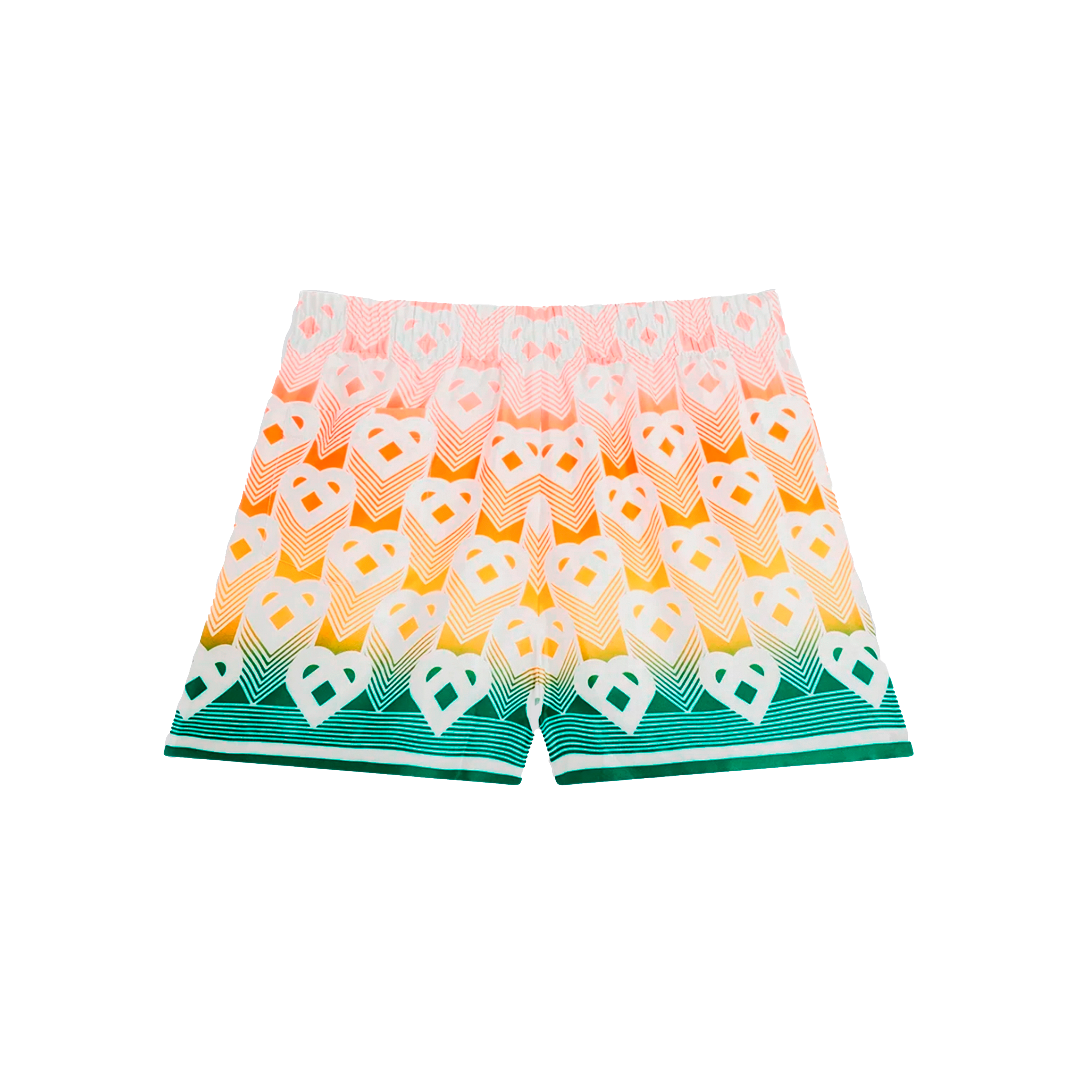 Shorts Multicolor Casablanca Heart Monogram