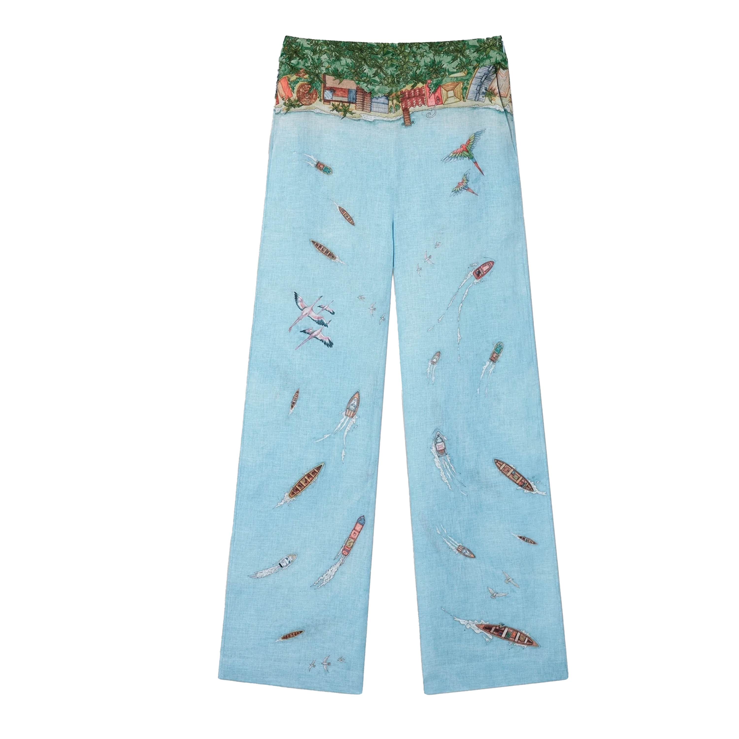 Pantalón Celeste Casablanca Coral