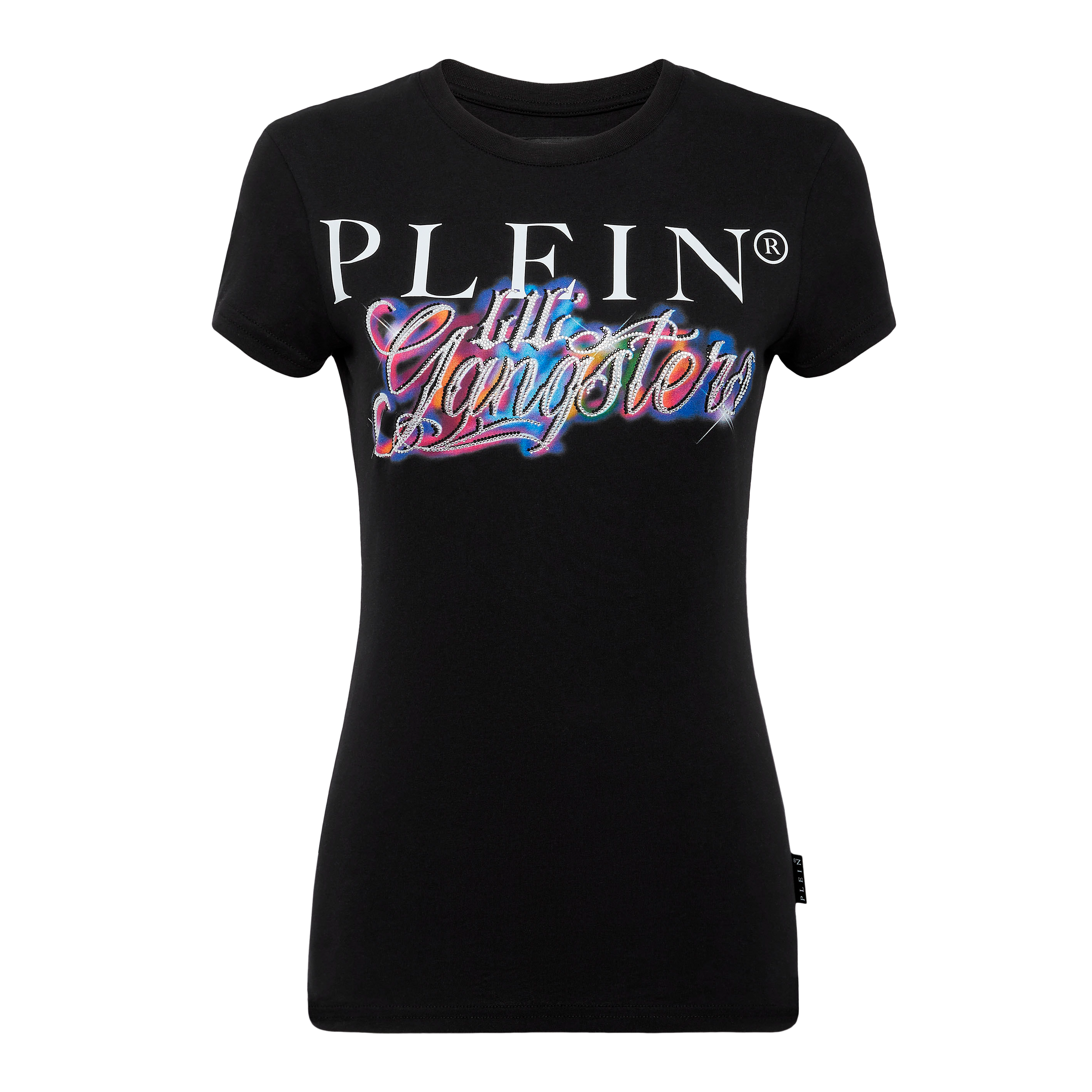 Camiseta Negra Philipp Plein Lil Gangsters
